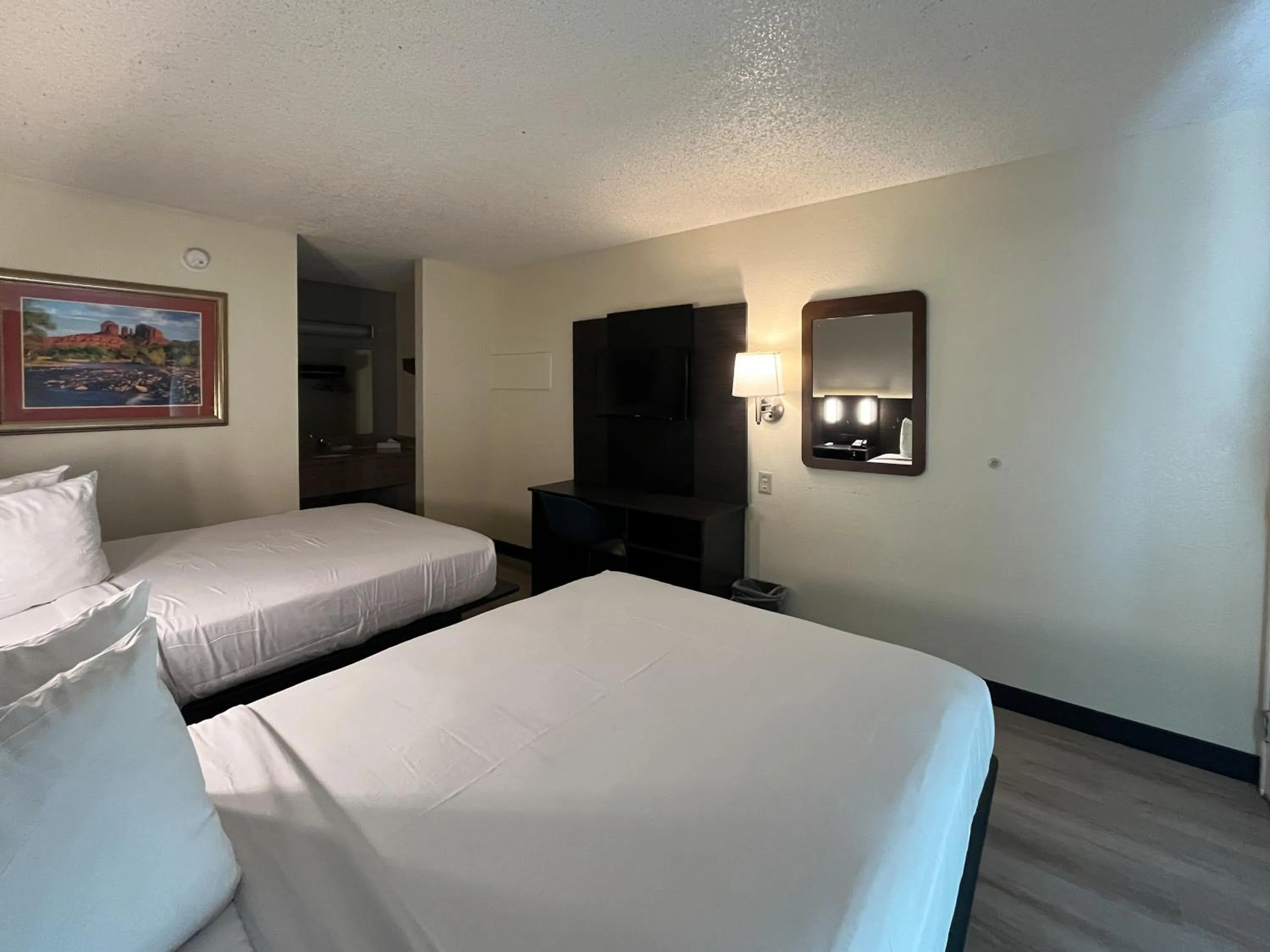 Photo of the whole room, Bed in Motel 6 Las Vegas, NV - Strip