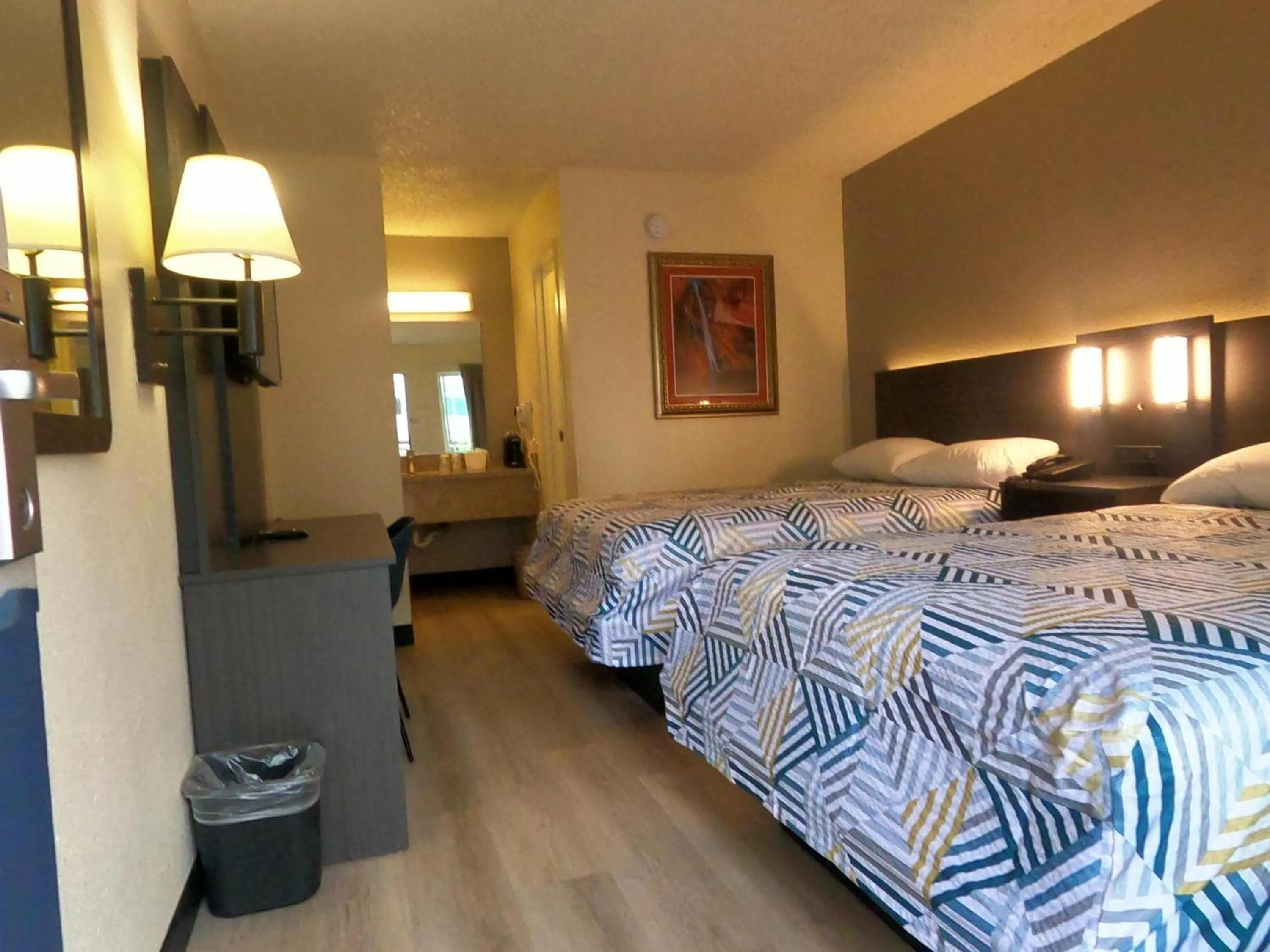 Bedroom, Bed in Motel 6 Las Vegas, NV - Strip