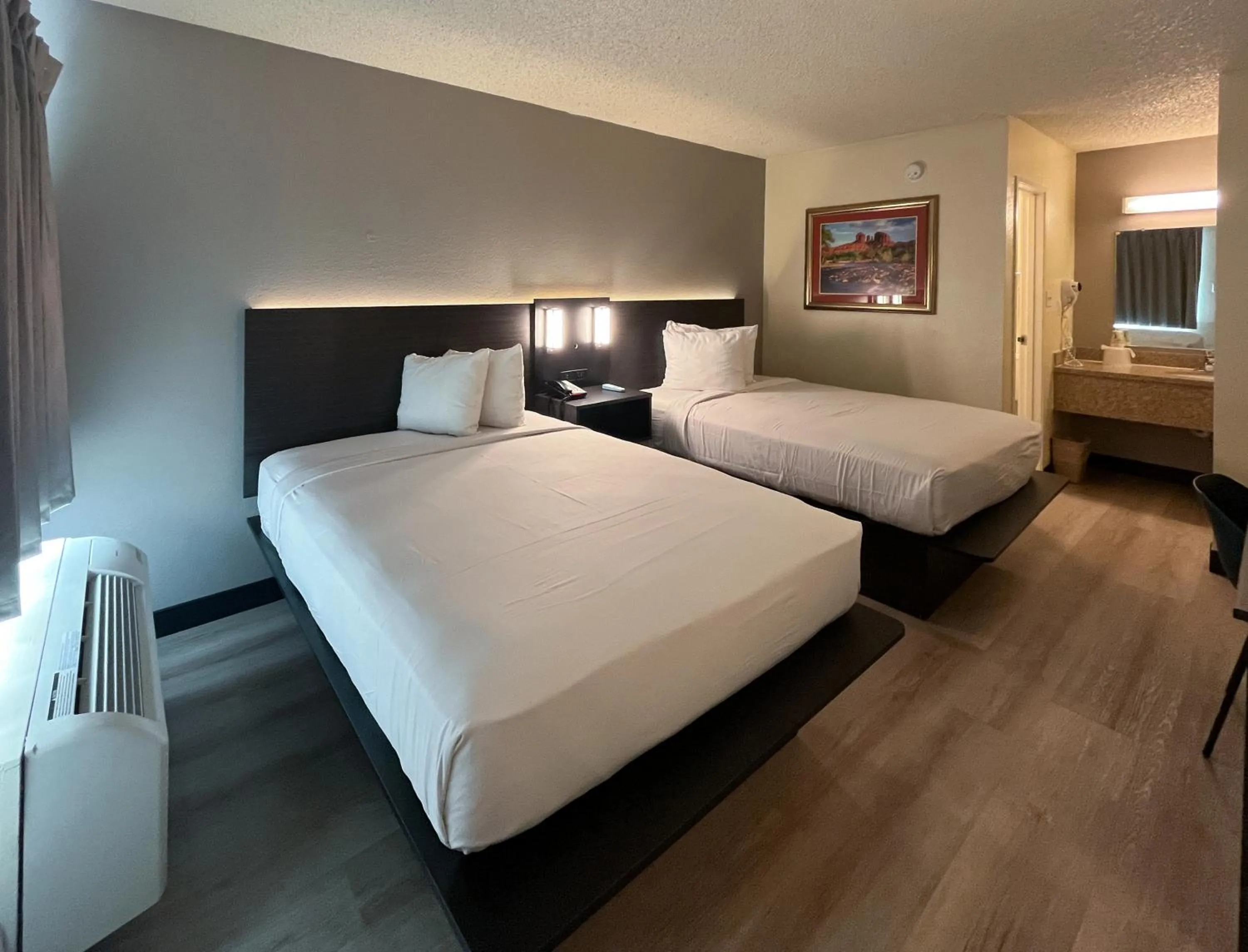 Photo of the whole room, Bed in Motel 6 Las Vegas, NV - Strip