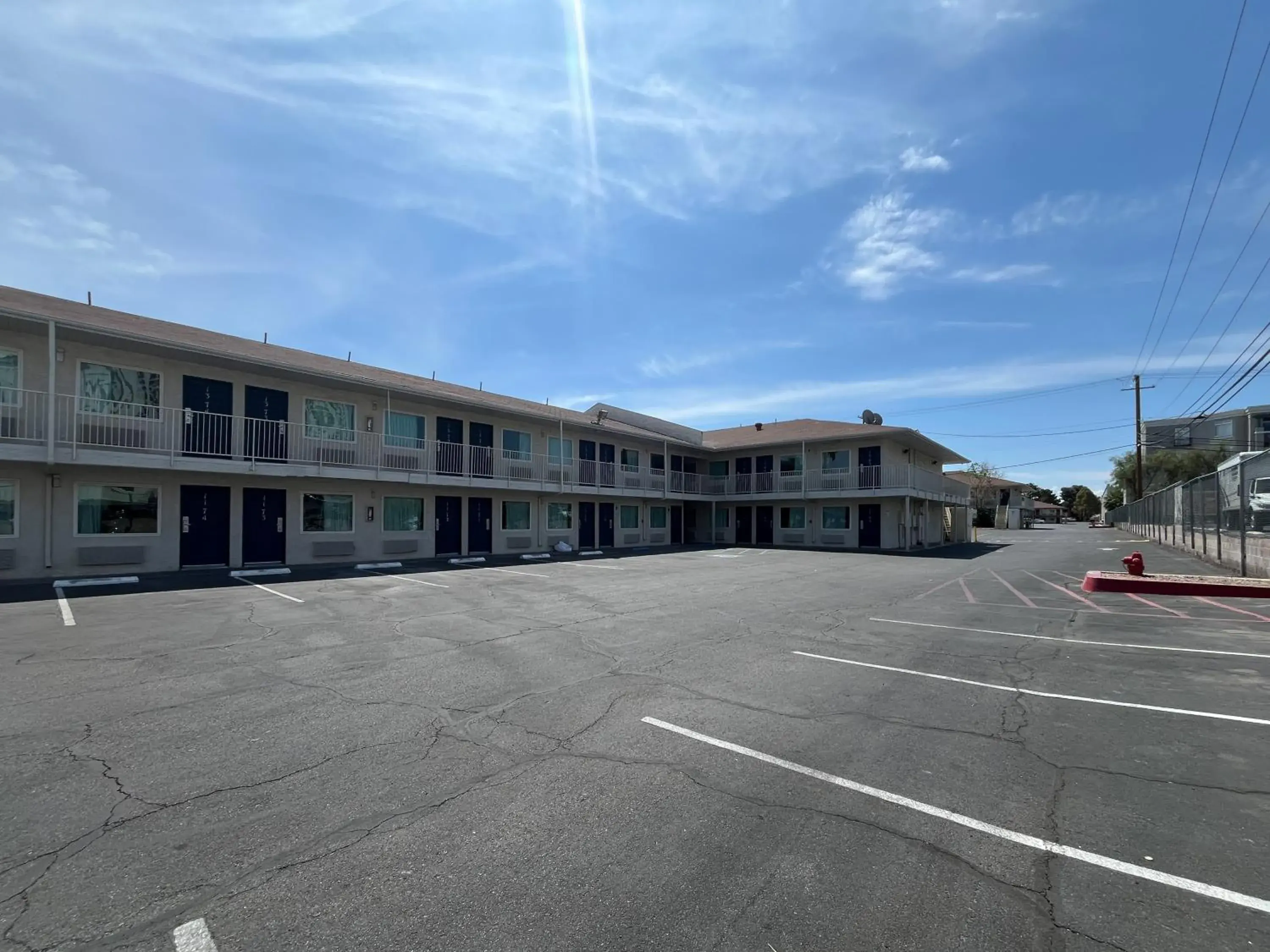 Property building in Motel 6 Las Vegas, NV - Strip Property building in Motel 6 Las Vegas, NV - Strip