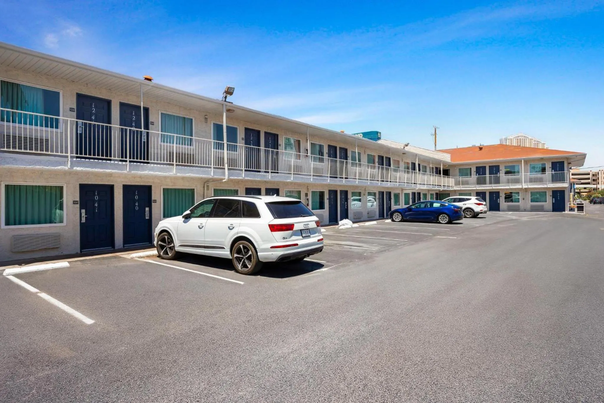 Property building in Motel 6 Las Vegas, NV - Strip