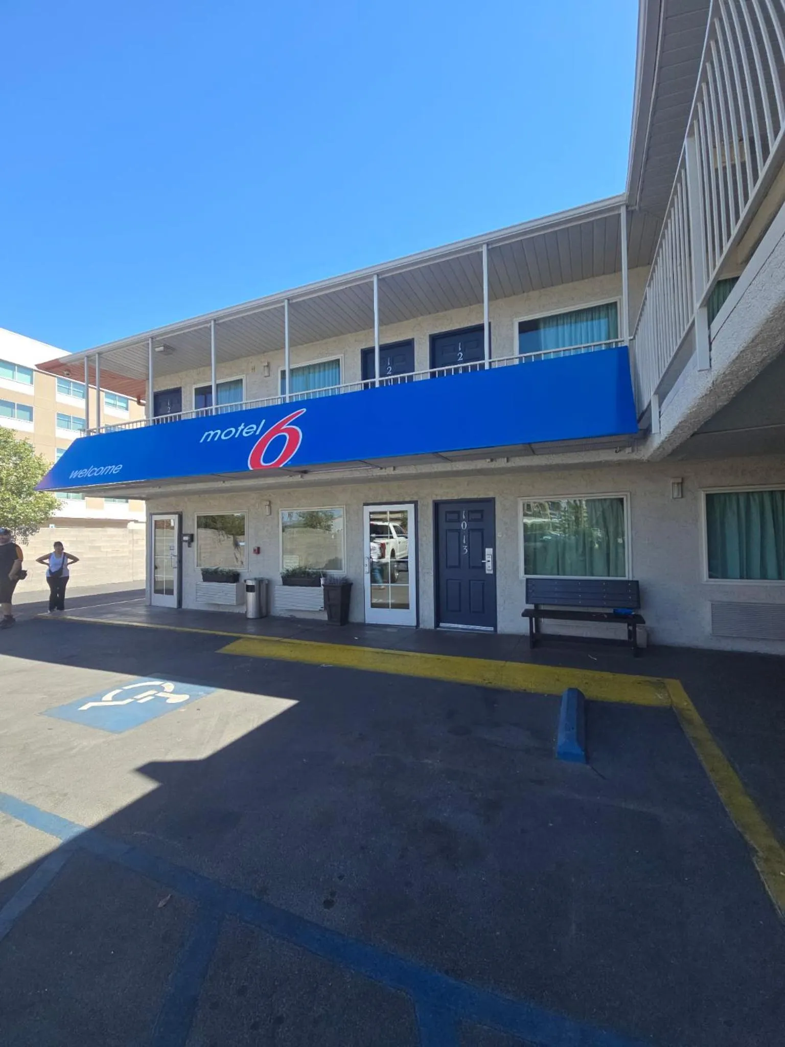 Property building in Motel 6 Las Vegas, NV - Strip