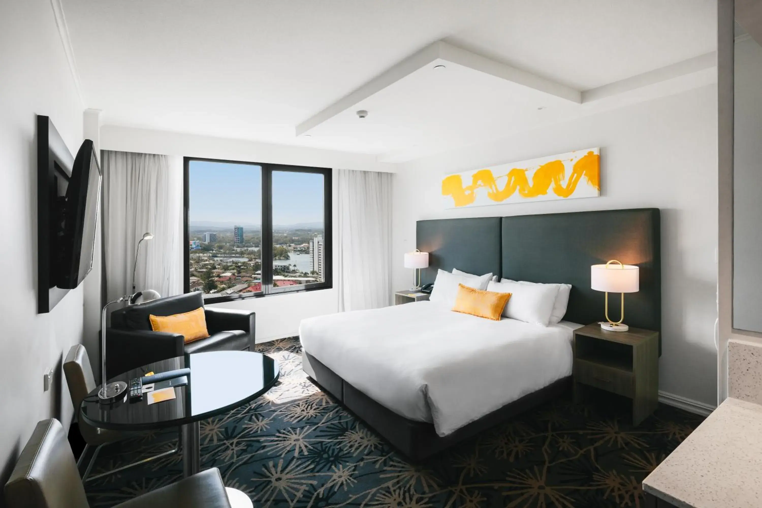 Standard King Room with City View in voco Gold Coast by IHG Standard King Room with City View in voco Gold Coast by IHG