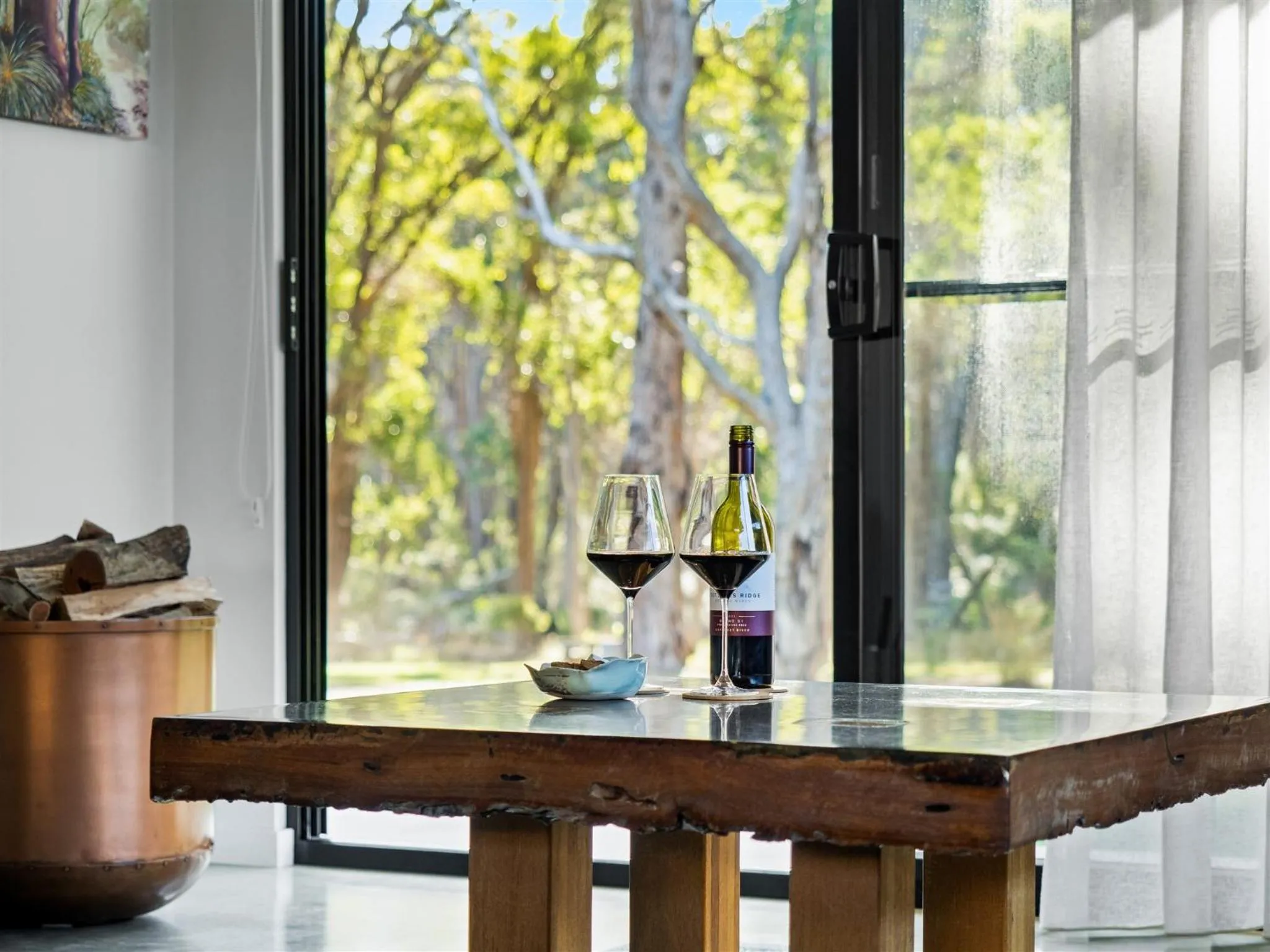 Natural landscape in Simala Retreat