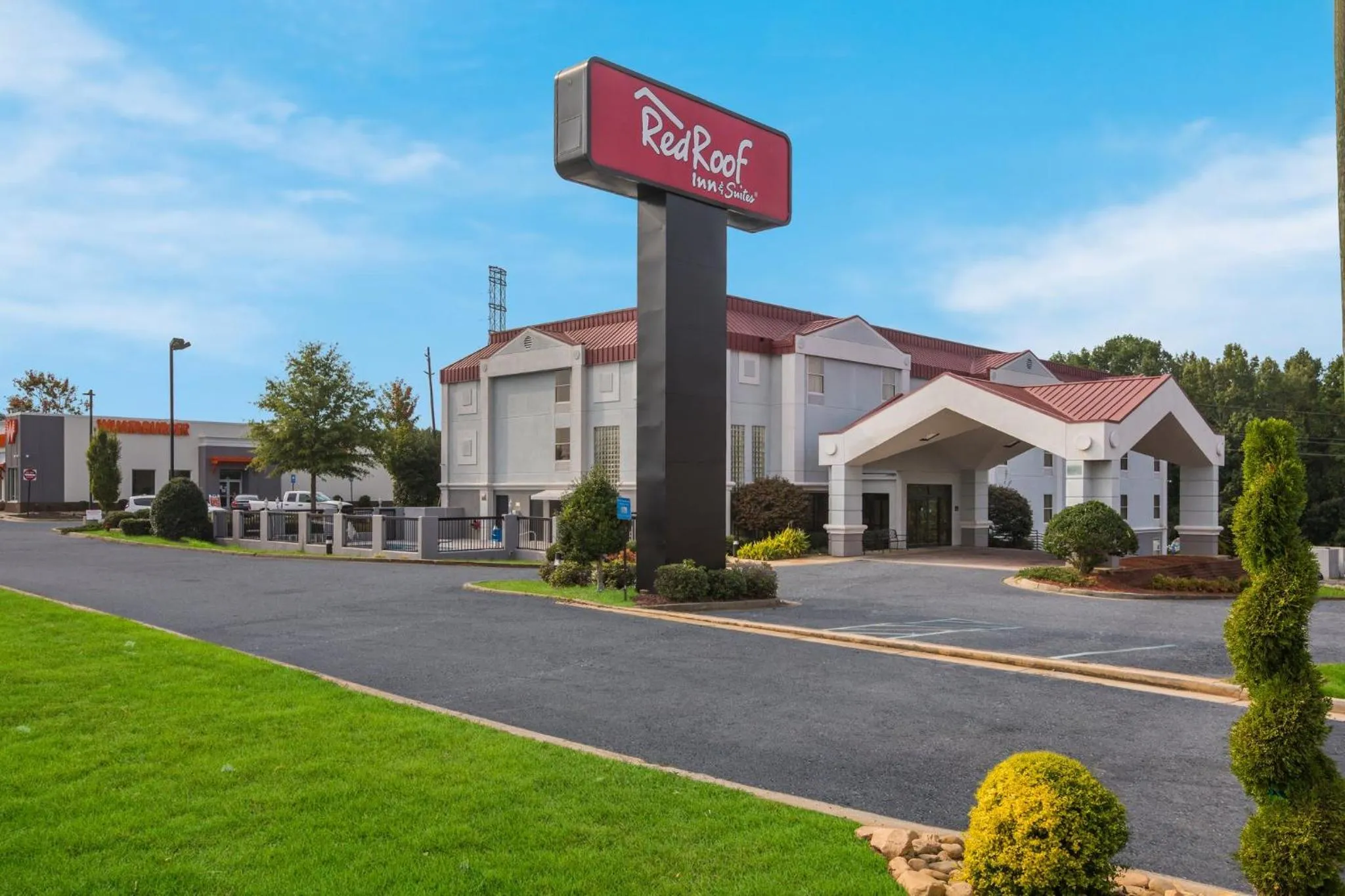 Property building in Red Roof Inn & Suites Newnan