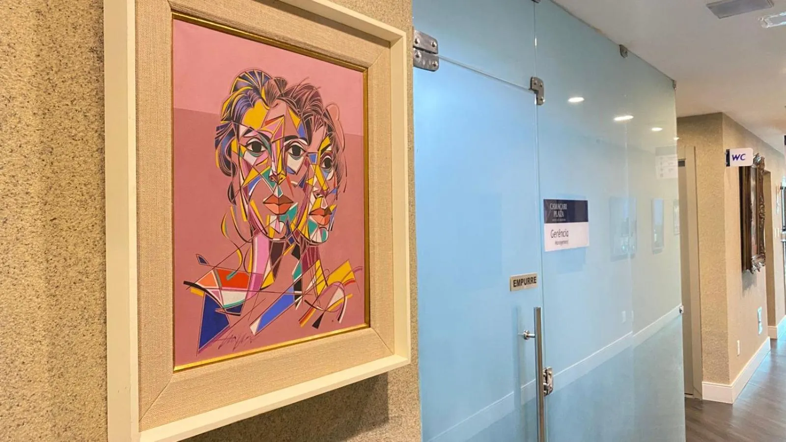 Decorative detail in Camaçari Plaza Hotel