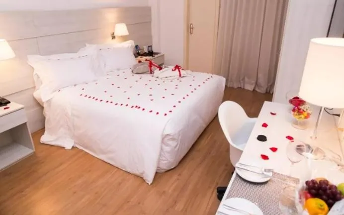 Bed in Camaçari Plaza Hotel