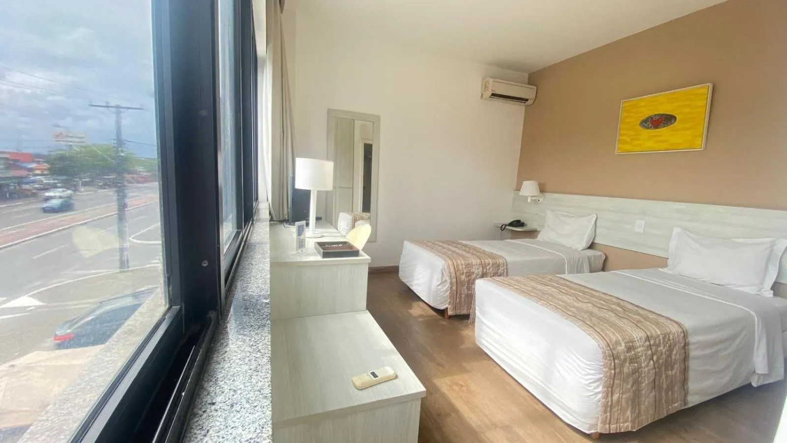 Bed in Camaçari Plaza Hotel