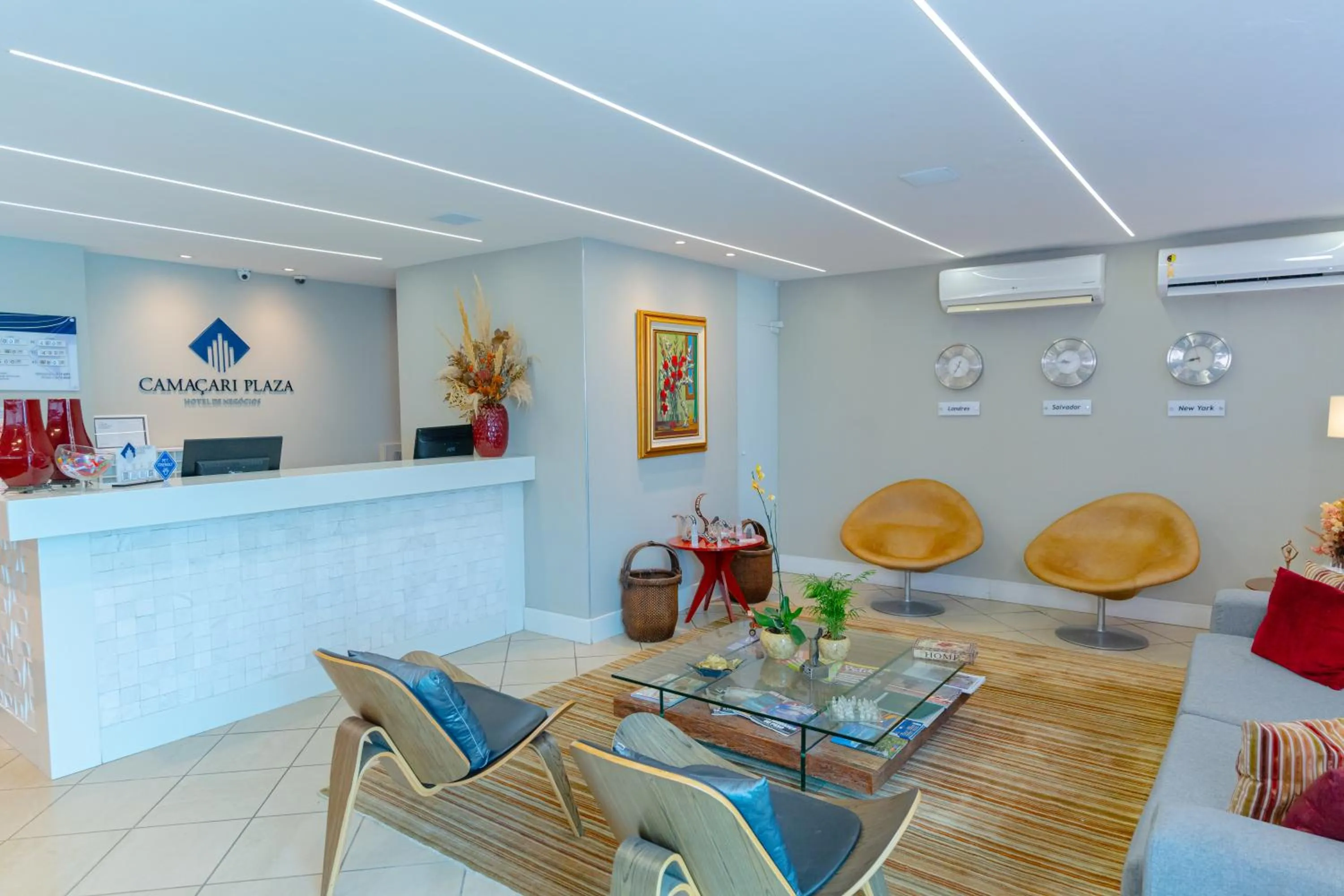 Living room in Camaçari Plaza Hotel