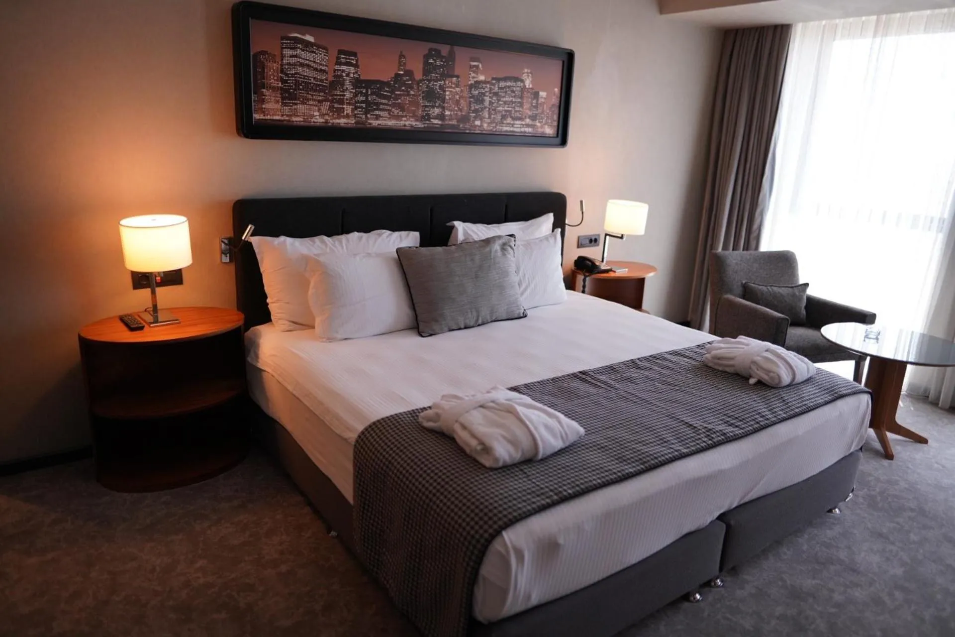 Bed in Movenpick Diyarbakir