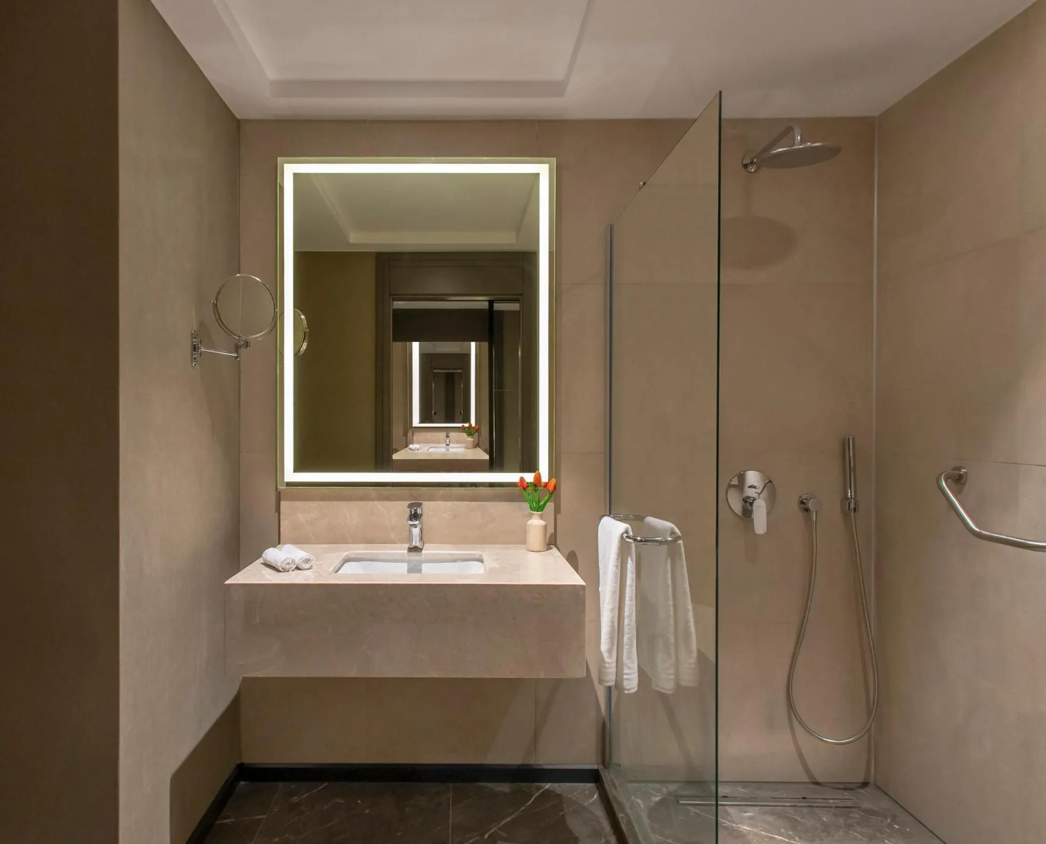 Shower in Movenpick Diyarbakir