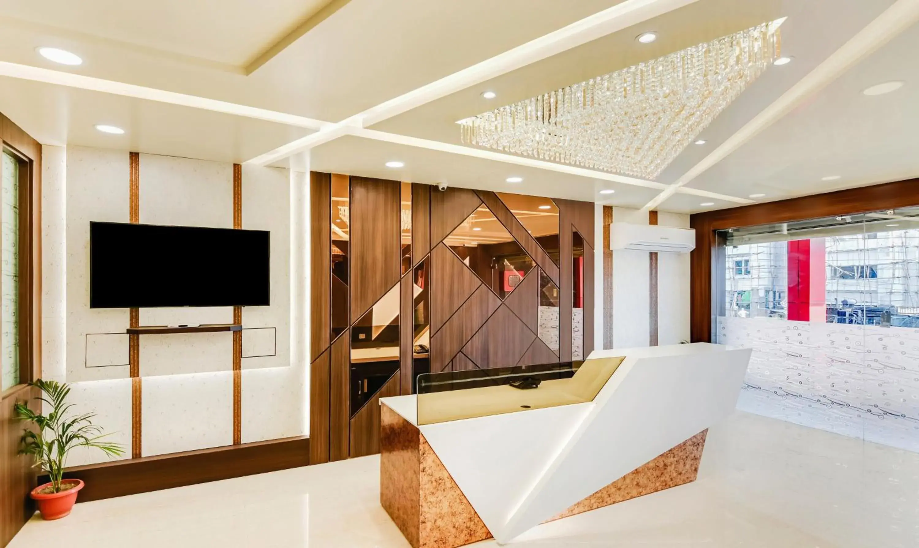 Lobby or reception in Treebo Resto- Near Lucknow Railway Station Lobby or reception in Treebo Resto- Near Lucknow Railway Station