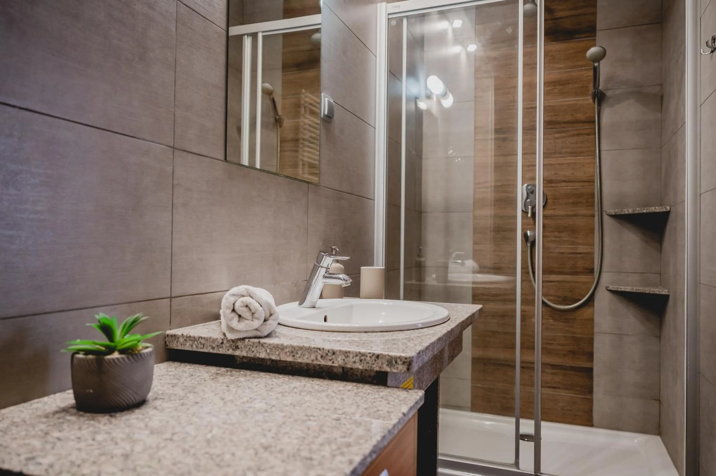 Shower in Hotel nad morzem- Art-Pension