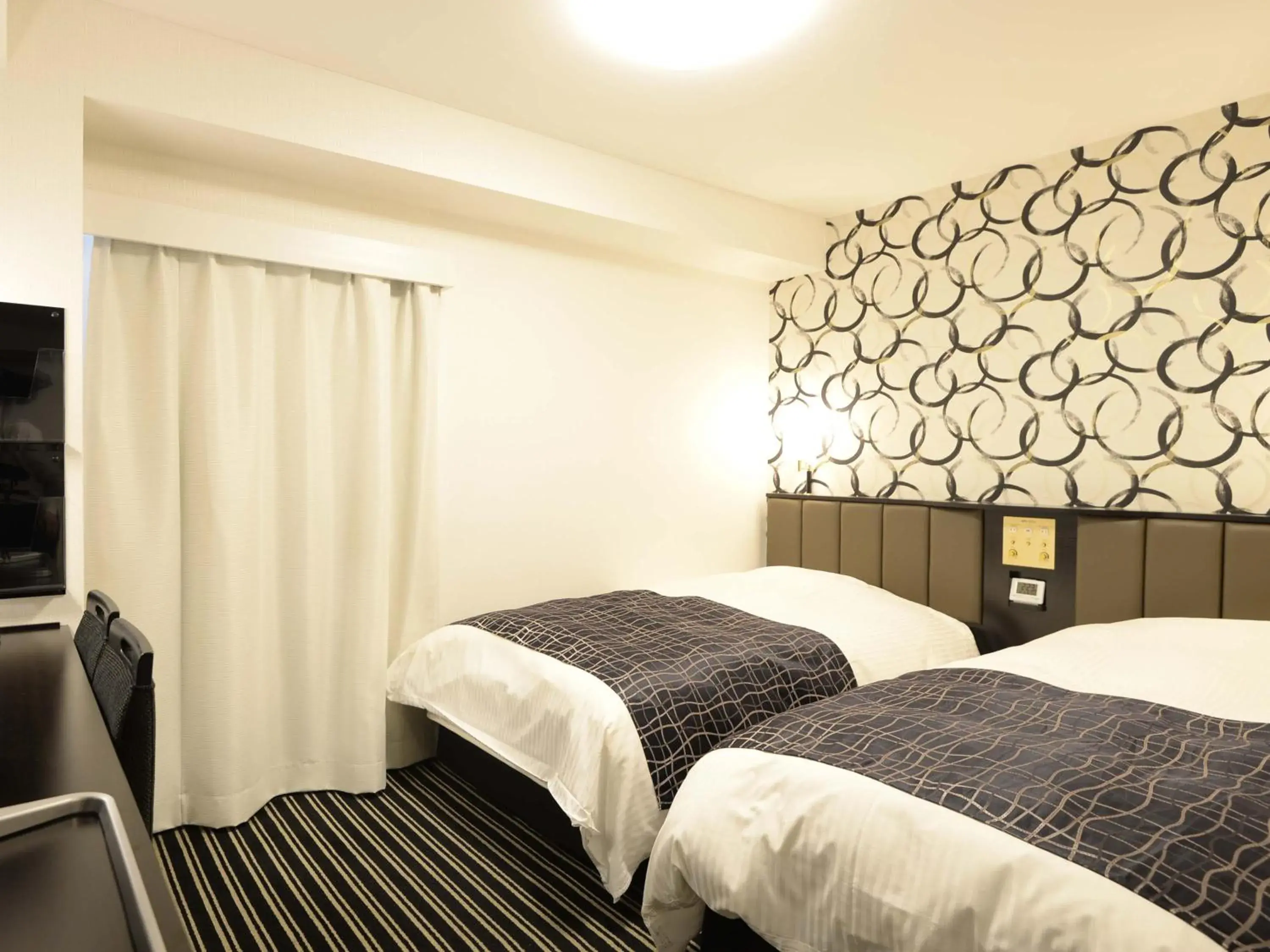 Photo of the whole room, Bed in APA Hotel Mito-eki Kita Photo of the whole room, Bed in APA Hotel Mito-eki Kita