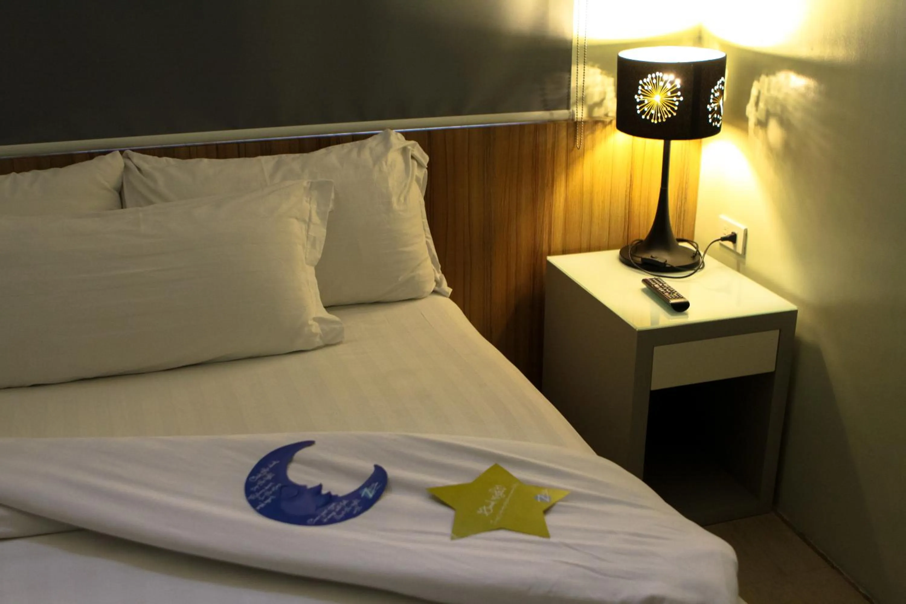 Decorative detail, Bed in Z Pad Residences