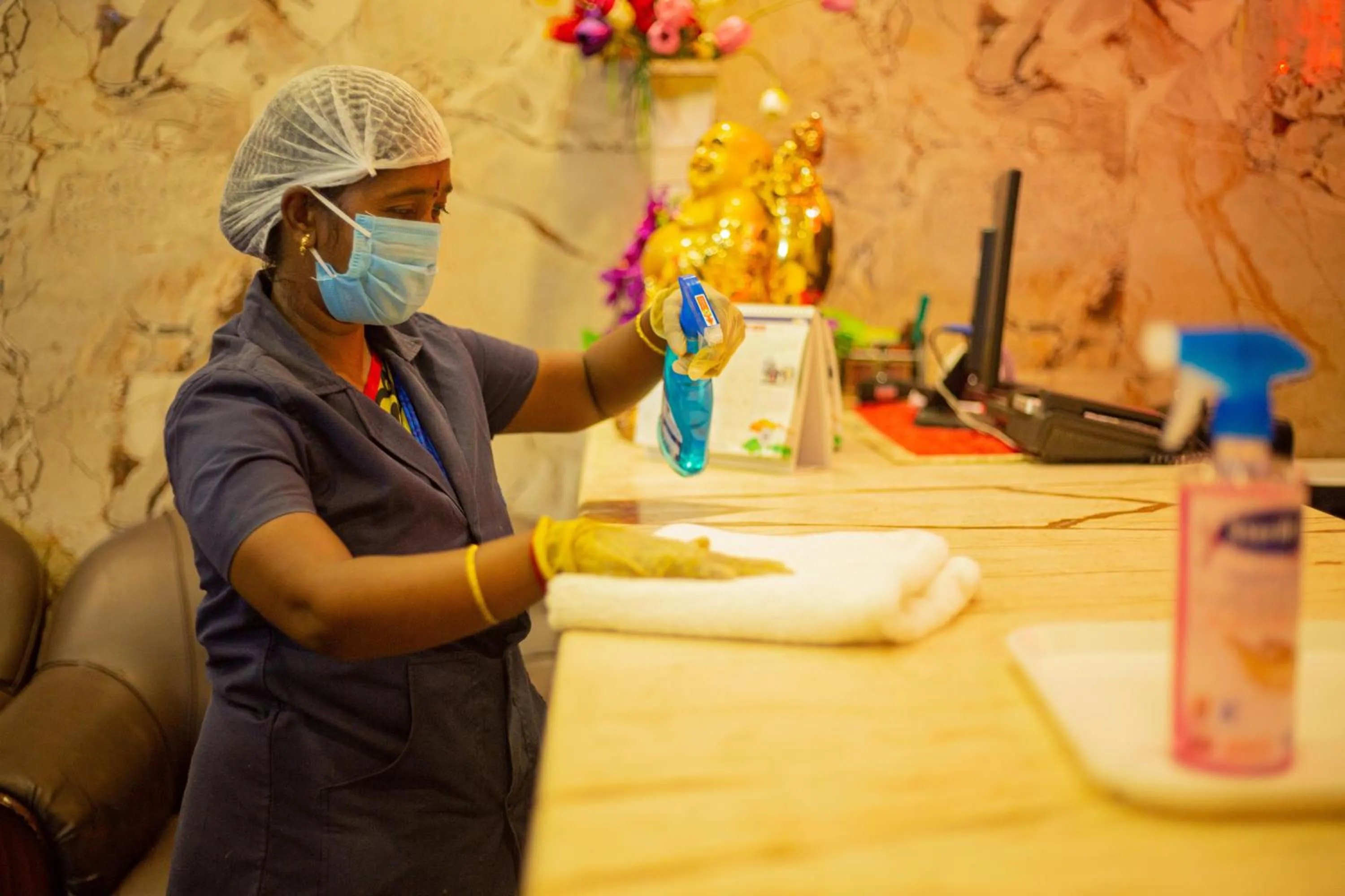 Staff in Hotel Ragavendra Rameswaram