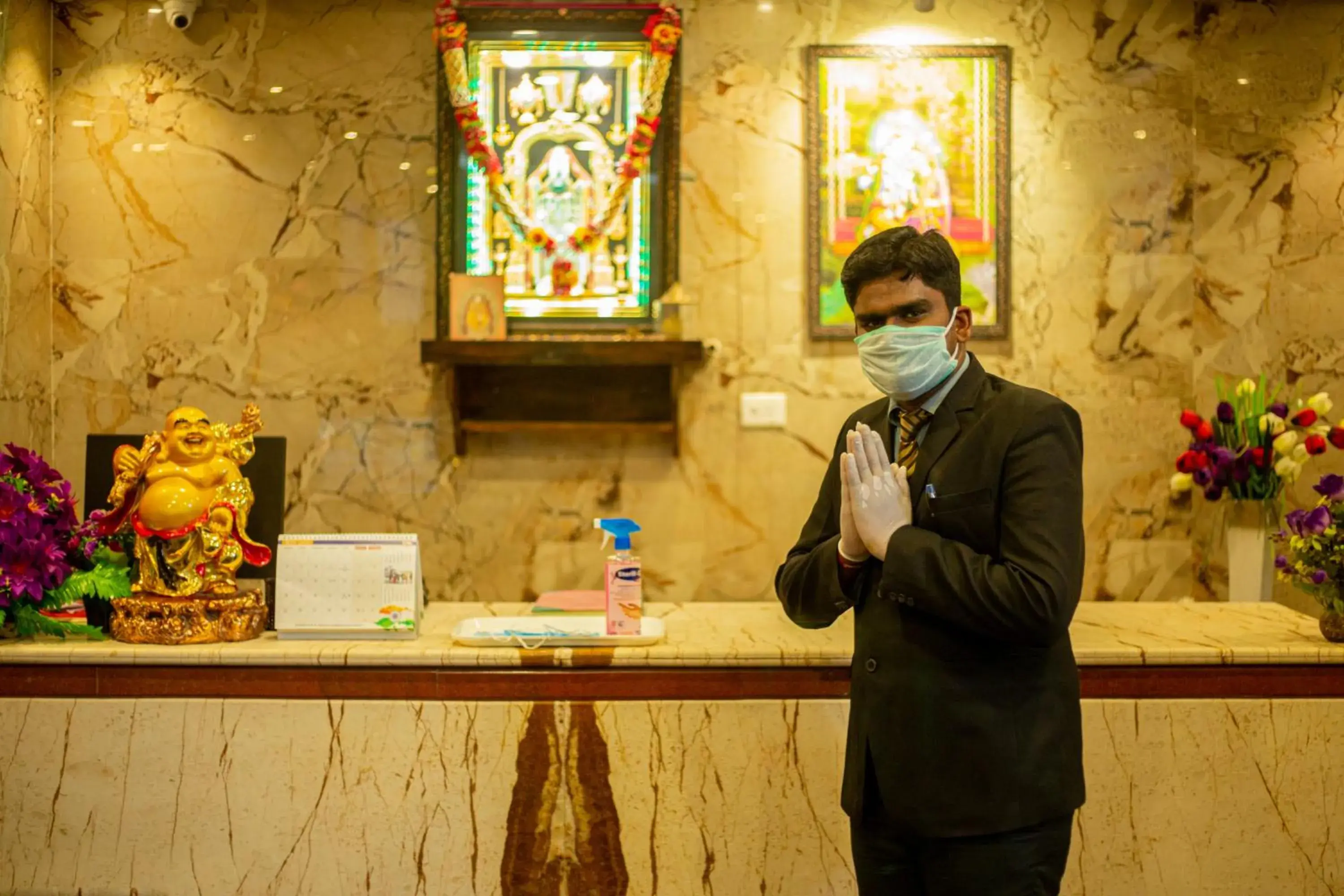 Property building in Hotel Ragavendra Rameswaram Property building in Hotel Ragavendra Rameswaram