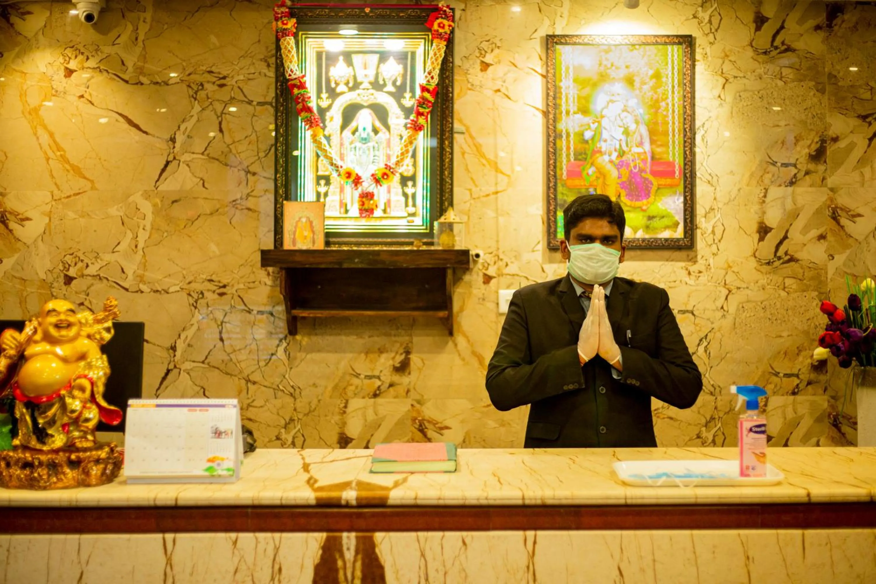 Staff in Hotel Ragavendra Rameswaram