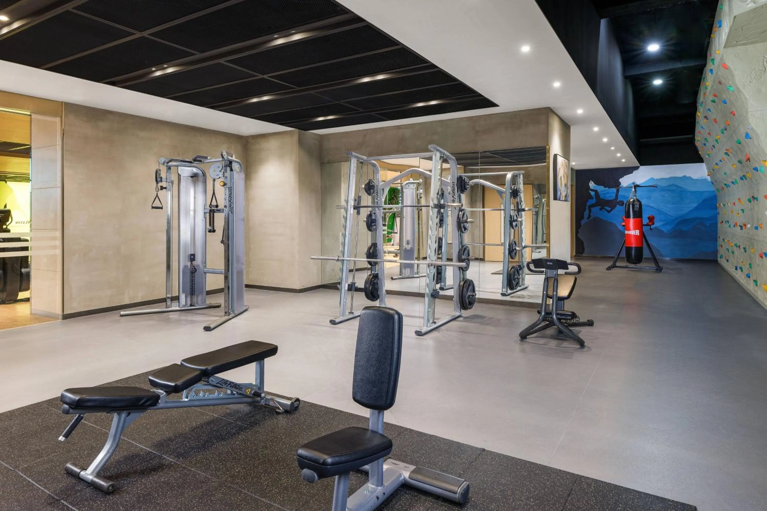 Fitness centre/facilities in The Westin Shenyang