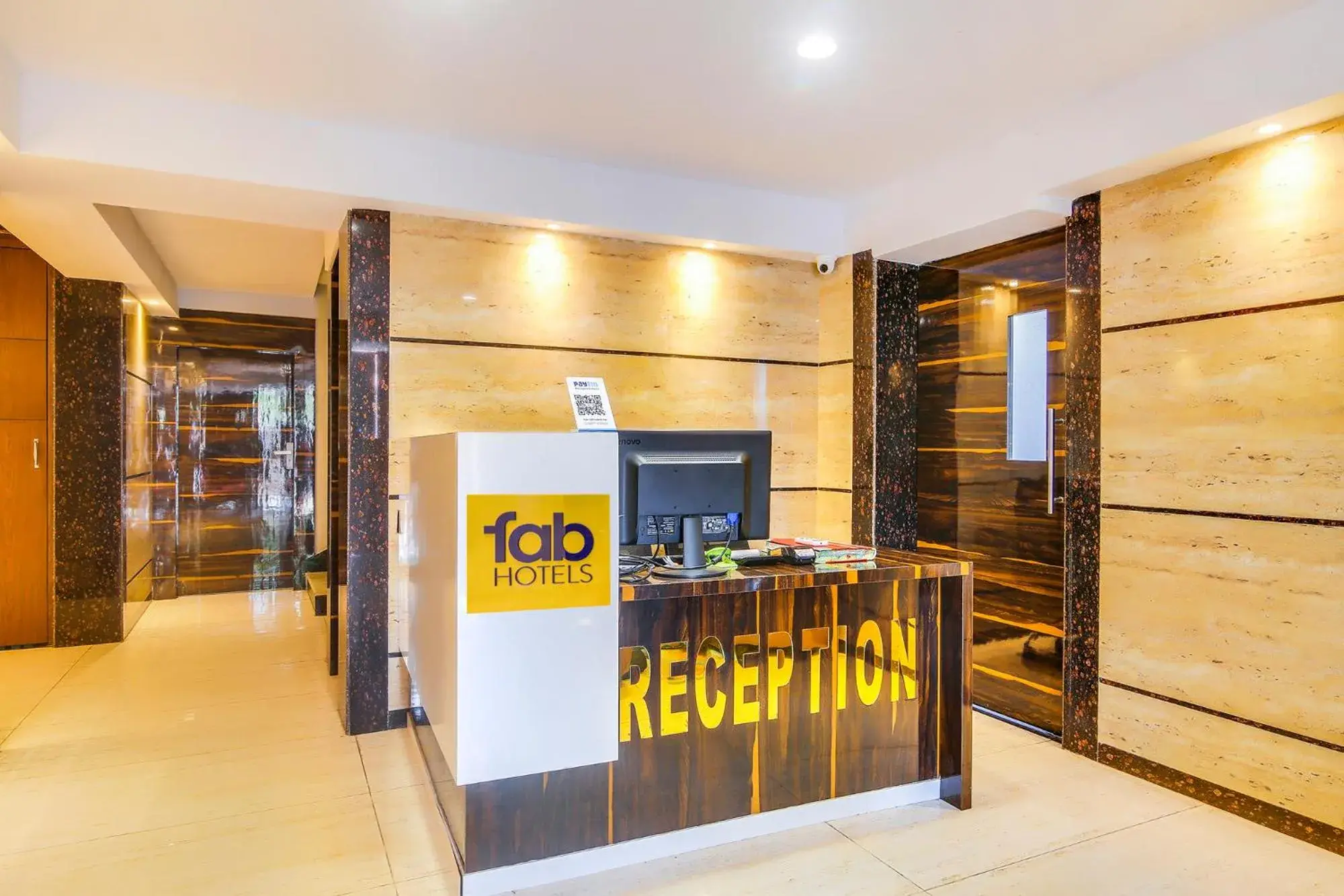 Lobby or reception in FabHotel Luxor - Nr Acropolis Mall Lobby or reception in FabHotel Luxor - Nr Acropolis Mall