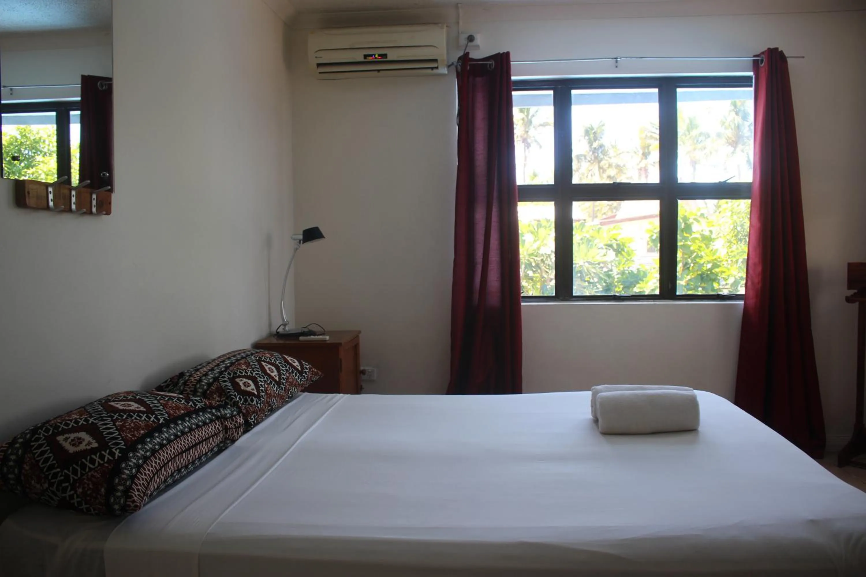 Bed in Bluewater Lodge