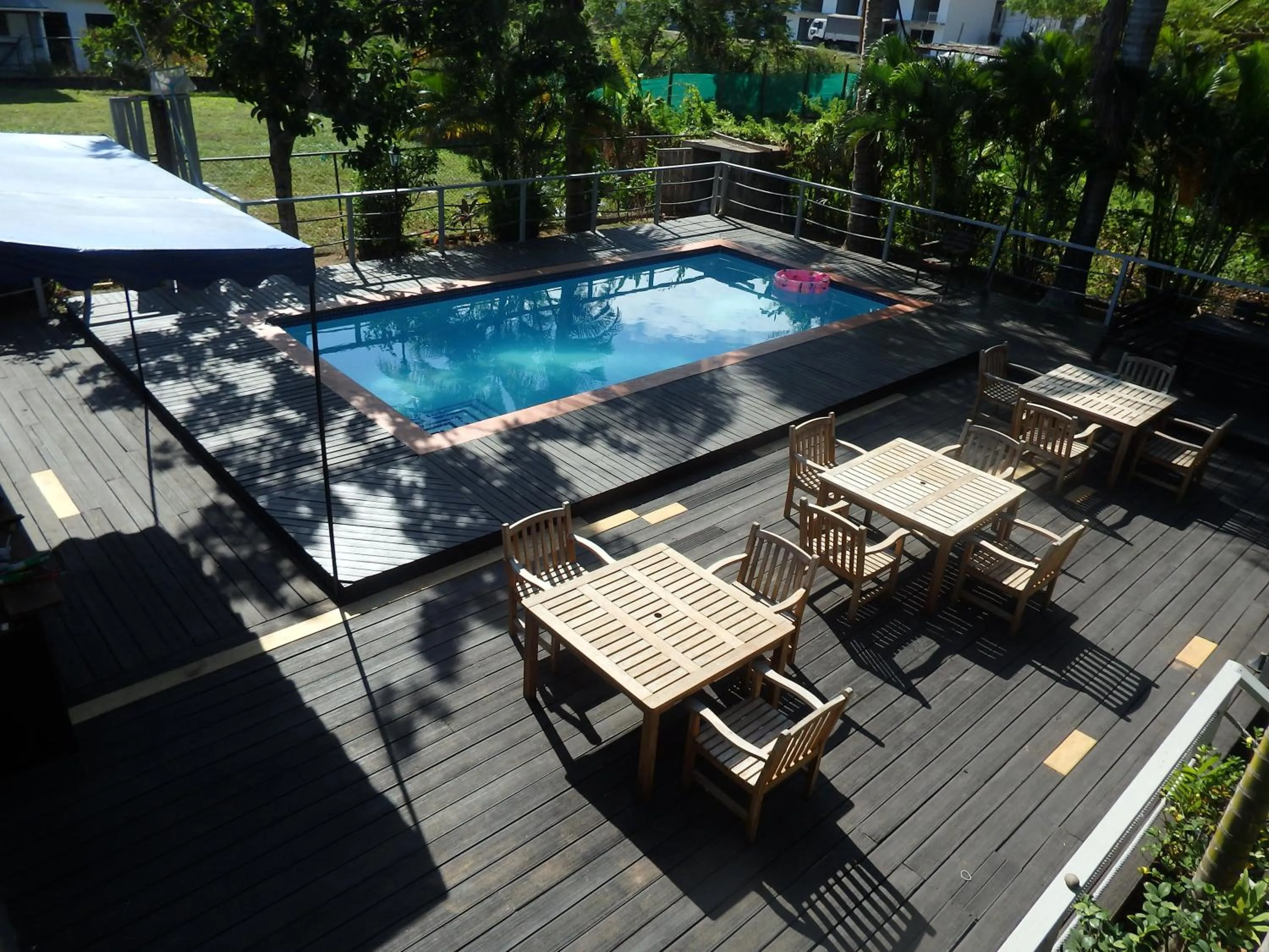 Patio in Bluewater Lodge