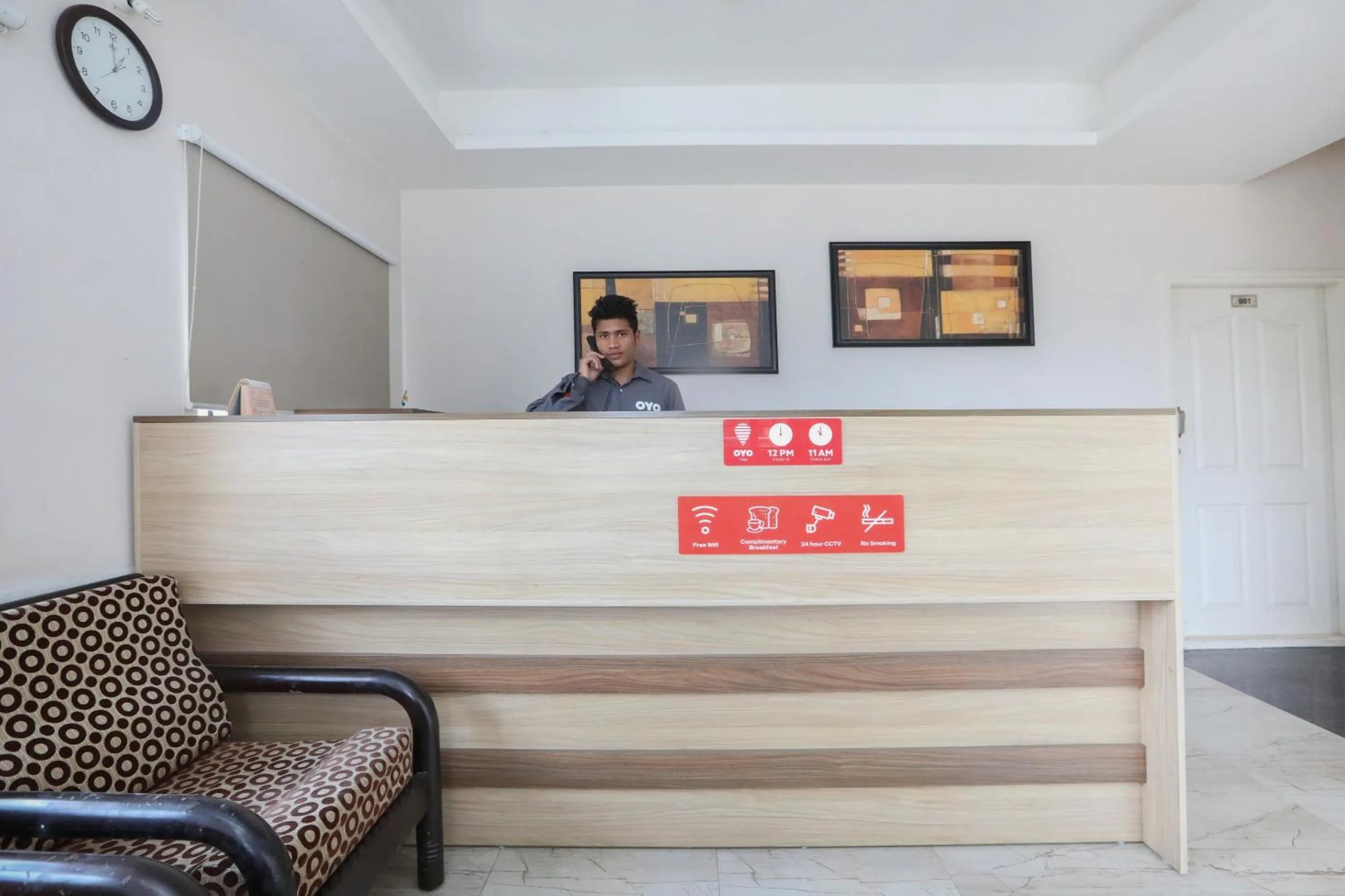 Lobby or reception in Super Hotel O Indra Comforts