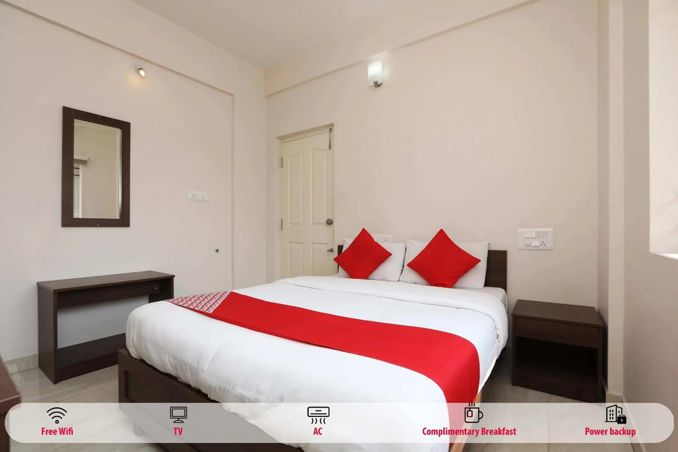 Bedroom, Bed in Super Hotel O Indra Comforts Bedroom, Bed in Super Hotel O Indra Comforts