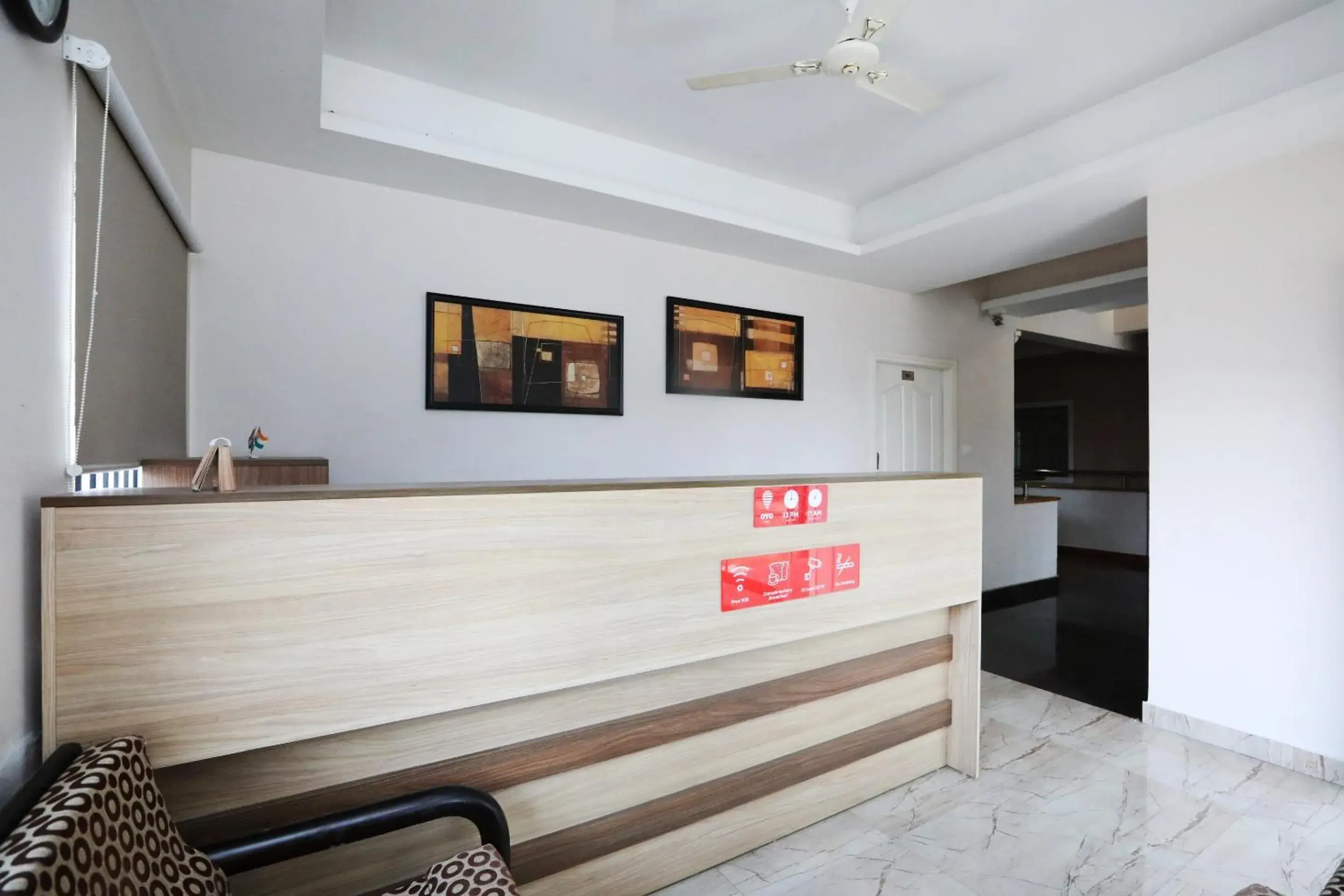 Lobby or reception in Super Hotel O Indra Comforts Lobby or reception in Super Hotel O Indra Comforts