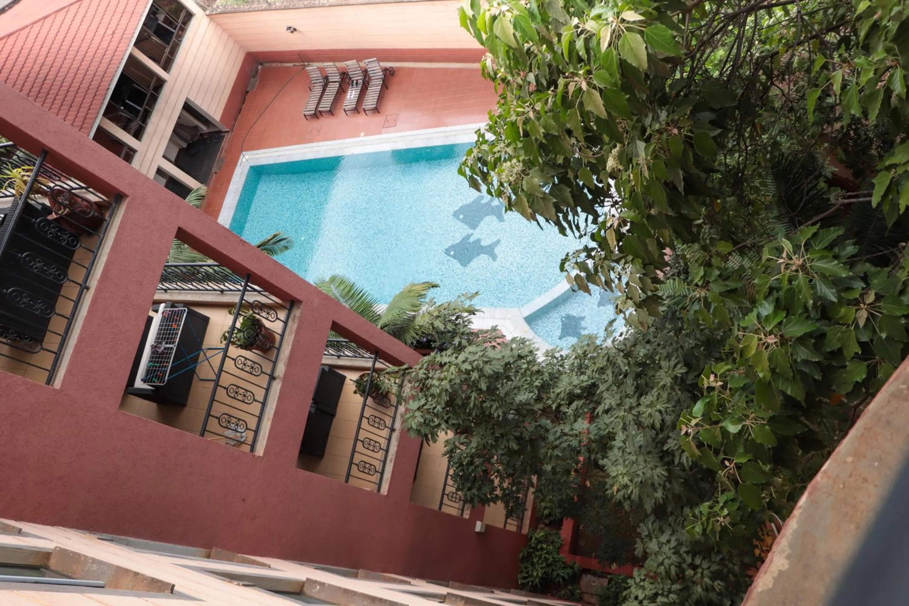 Pool view in GemSuites Serviced Apartments State House