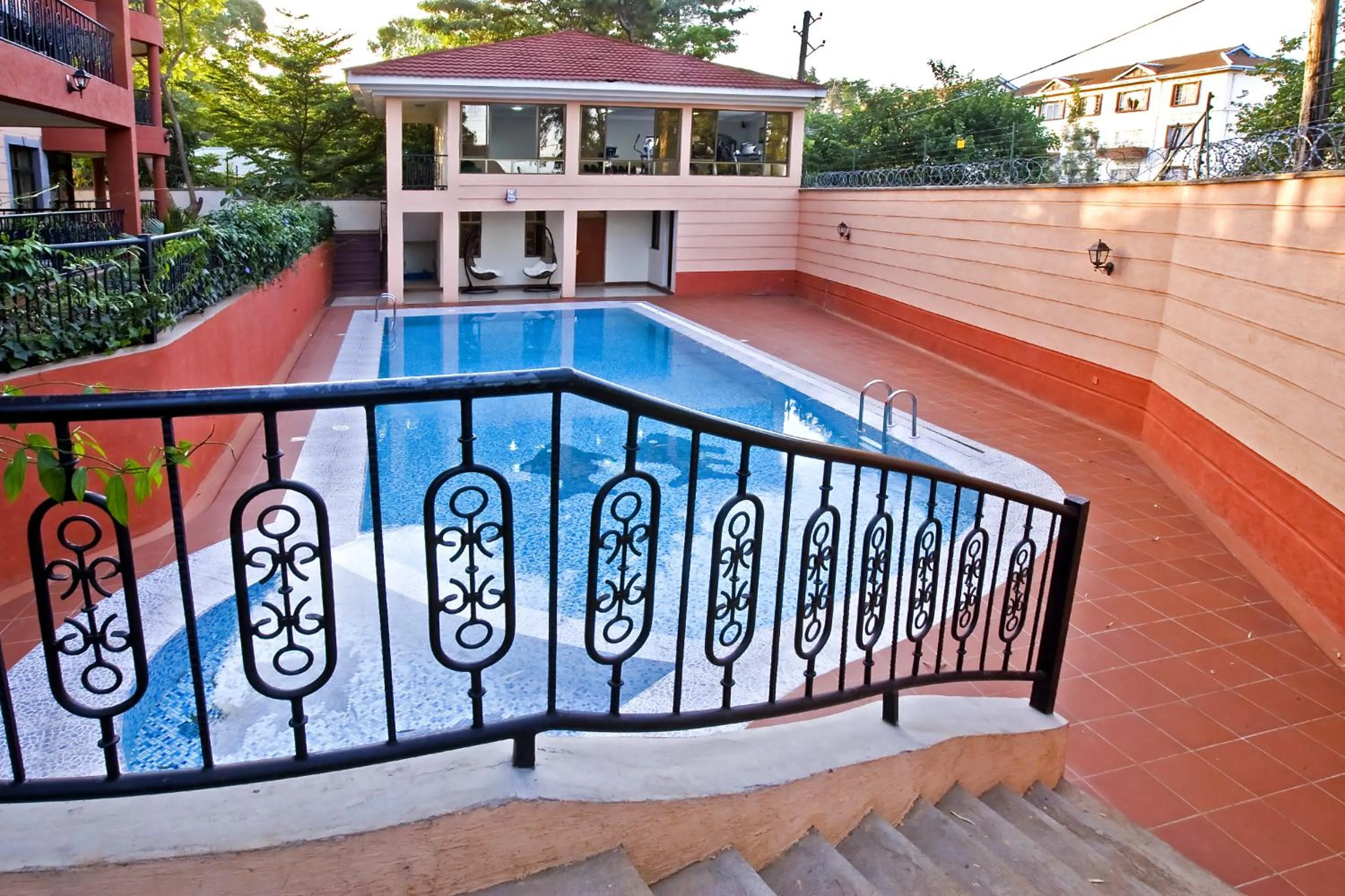 Swimming pool in GemSuites Serviced Apartments State House
