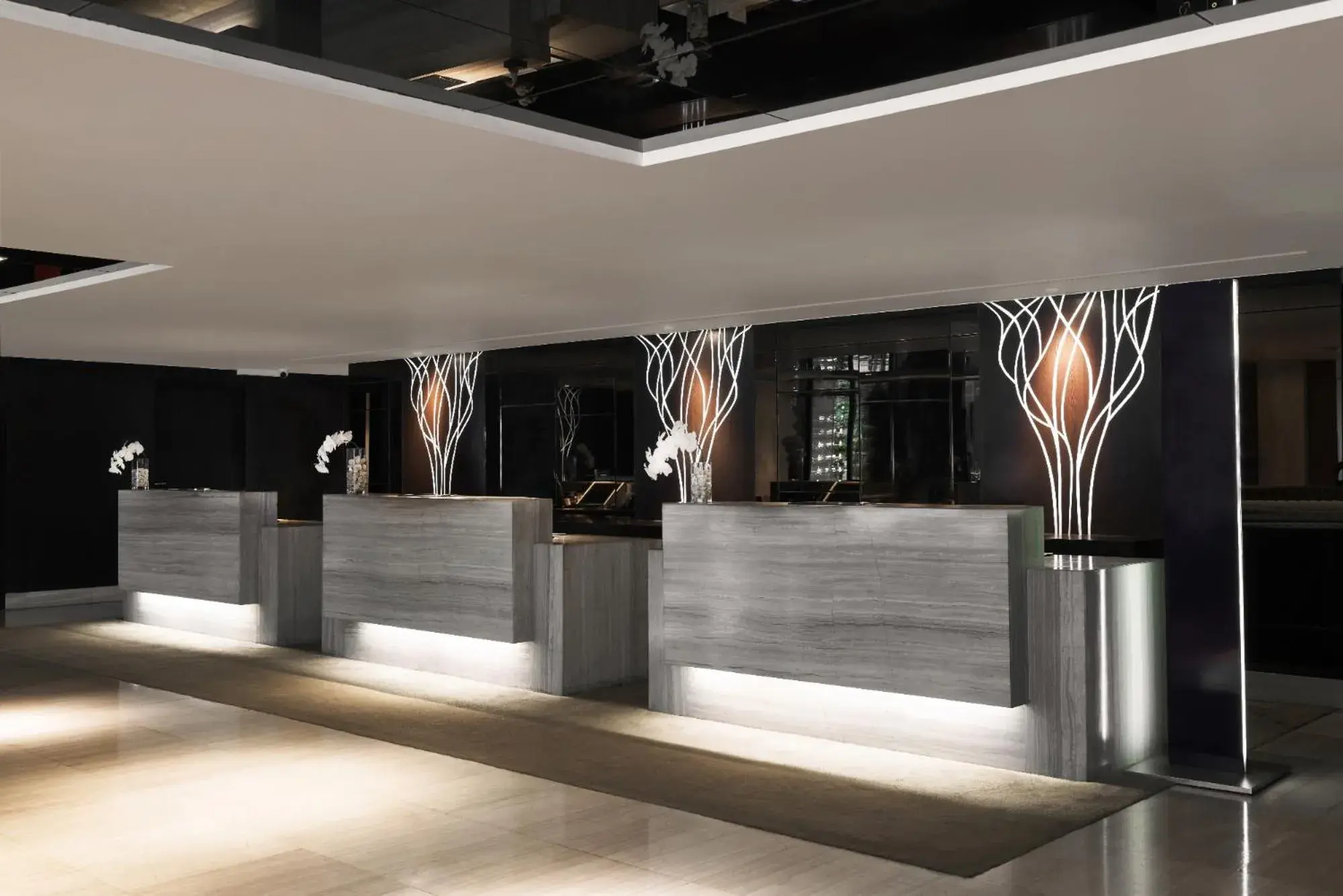 Lobby or reception in Grand Fortune Hotel Bangkok - SHA Extra Plus Lobby or reception in Grand Fortune Hotel Bangkok - SHA Extra Plus