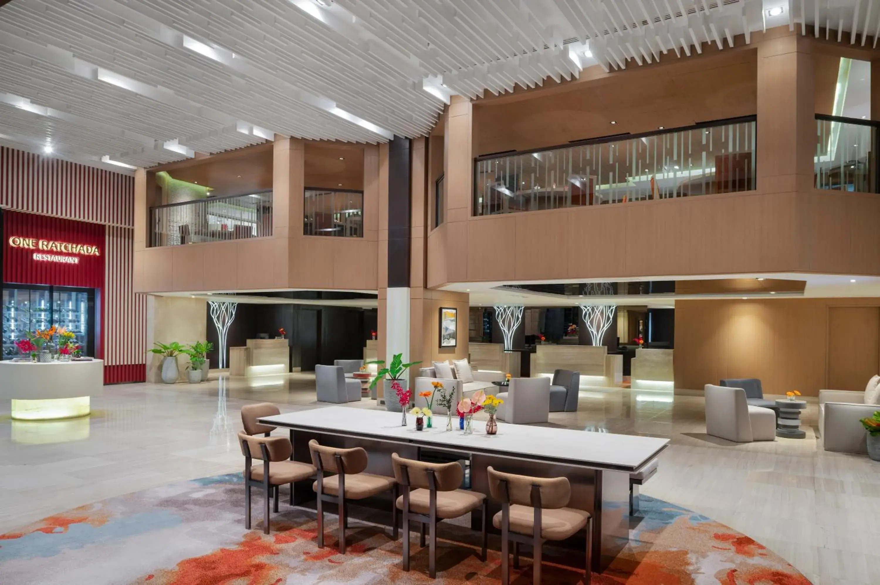 Lobby or reception in Avani Ratchada Bangkok Lobby or reception in Avani Ratchada Bangkok