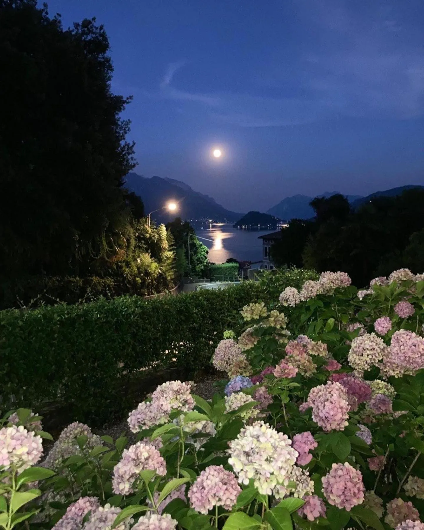 Mountain view in Hotel Loveno