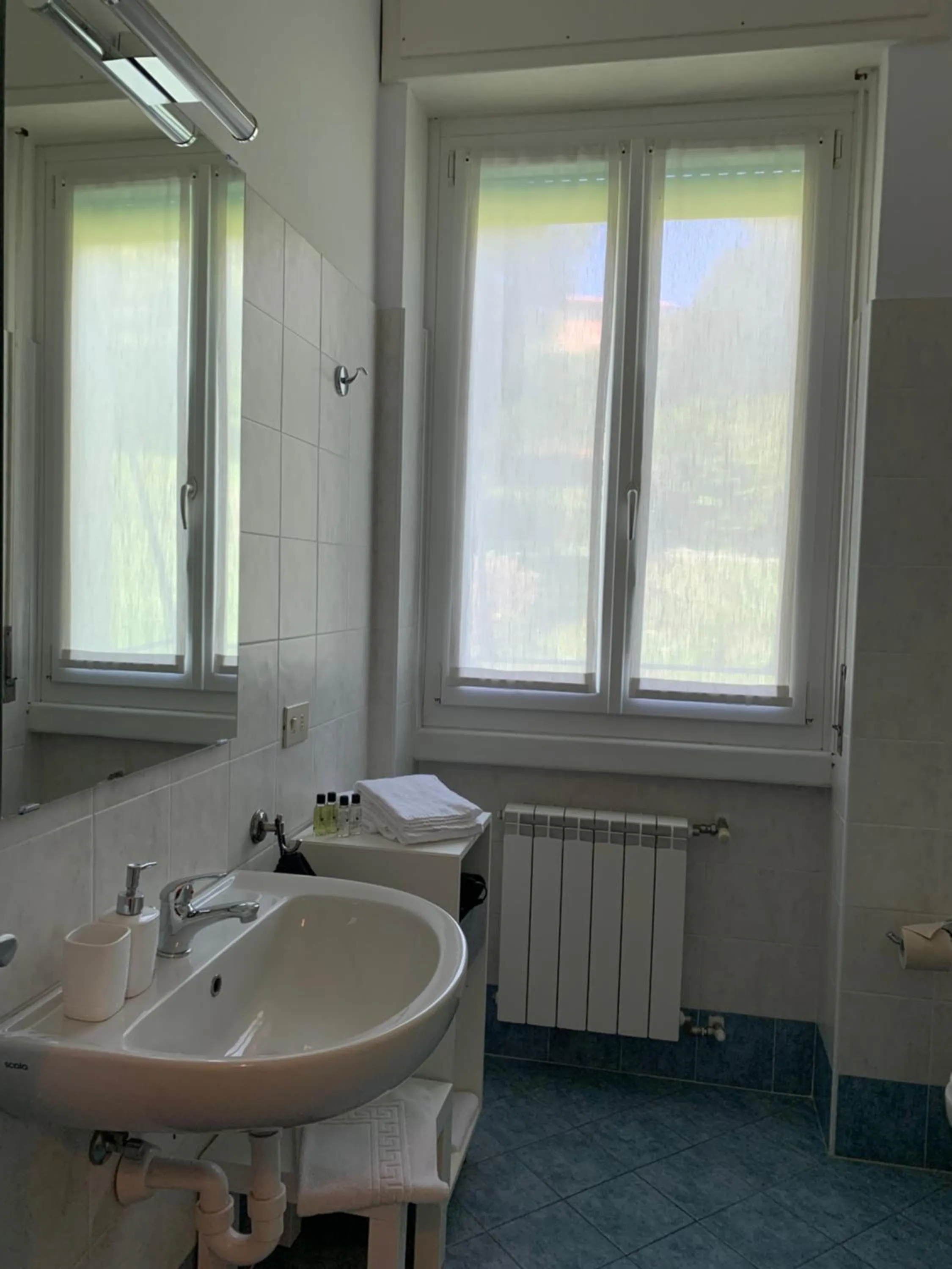 Bathroom in Hotel Loveno