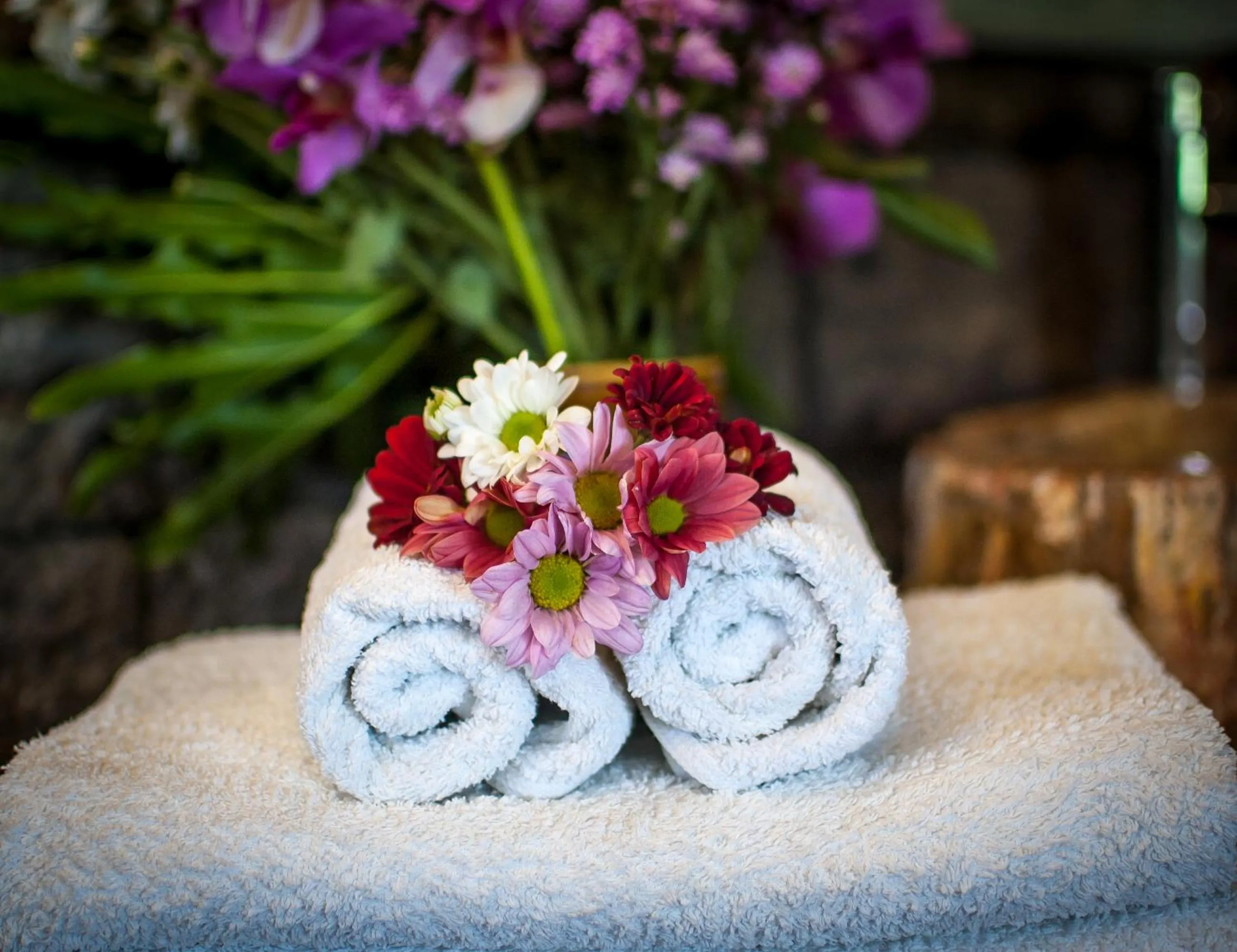 Decorative detail in Taman Rahasia Tropical Sanctuary and Spa