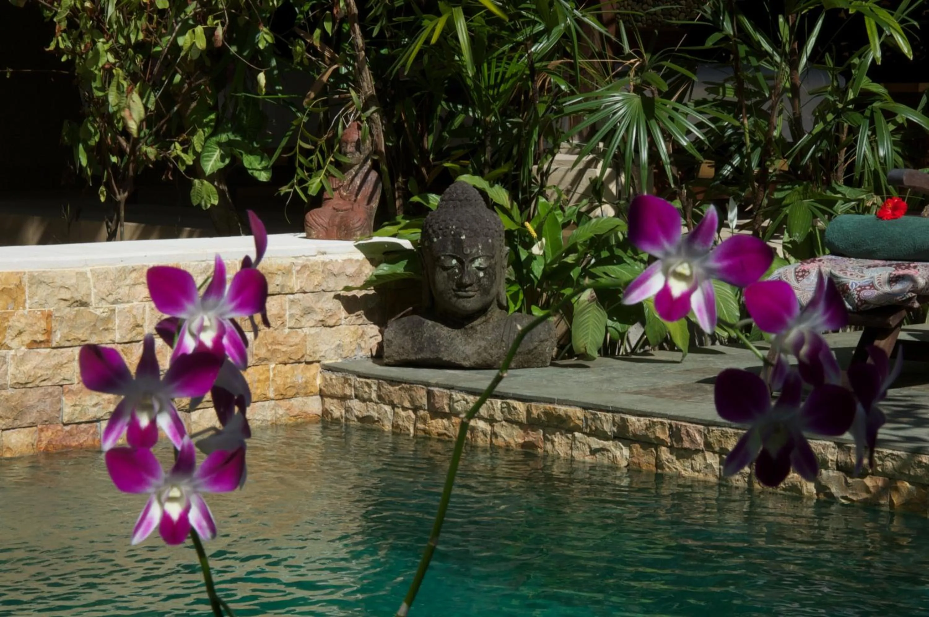 Decorative detail in Taman Rahasia Tropical Sanctuary and Spa