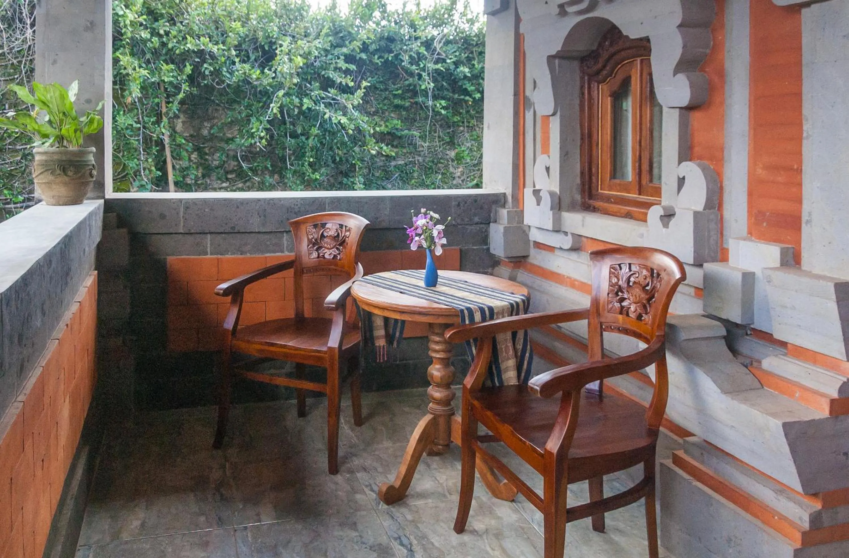 Balcony/Terrace in Taman Rahasia Tropical Sanctuary and Spa