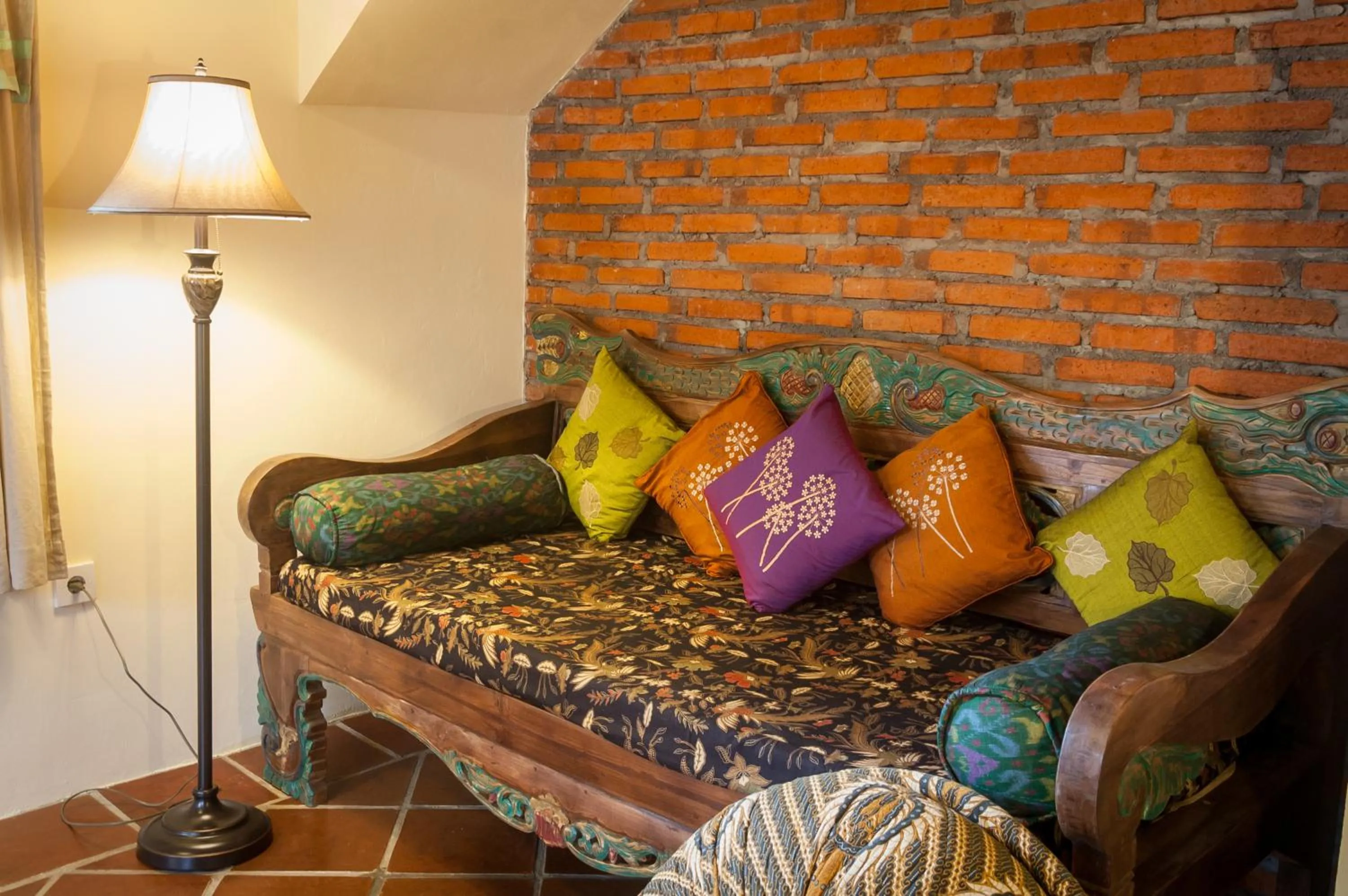 Bed in Taman Rahasia Tropical Sanctuary and Spa