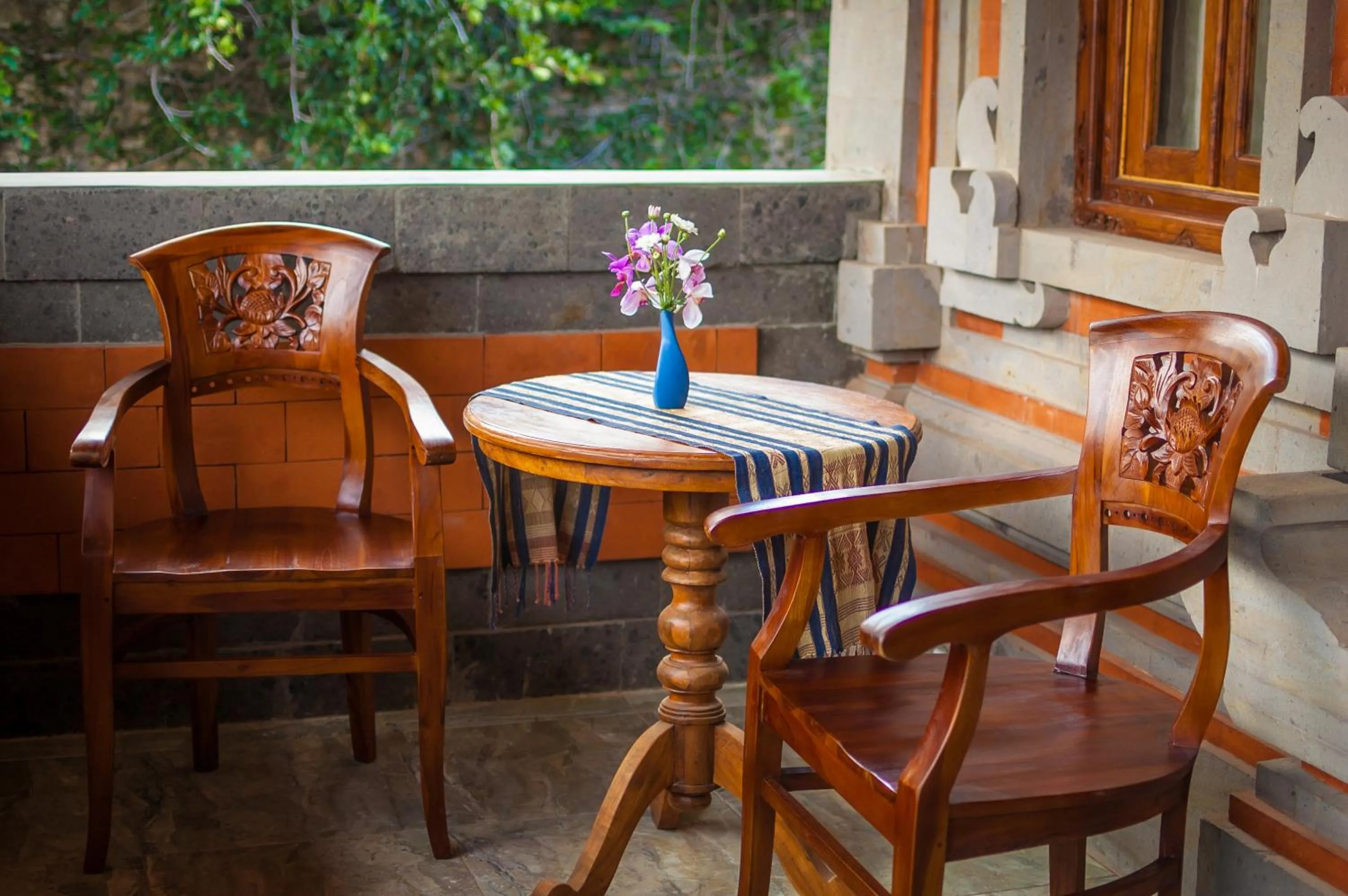 Balcony/Terrace in Taman Rahasia Tropical Sanctuary and Spa