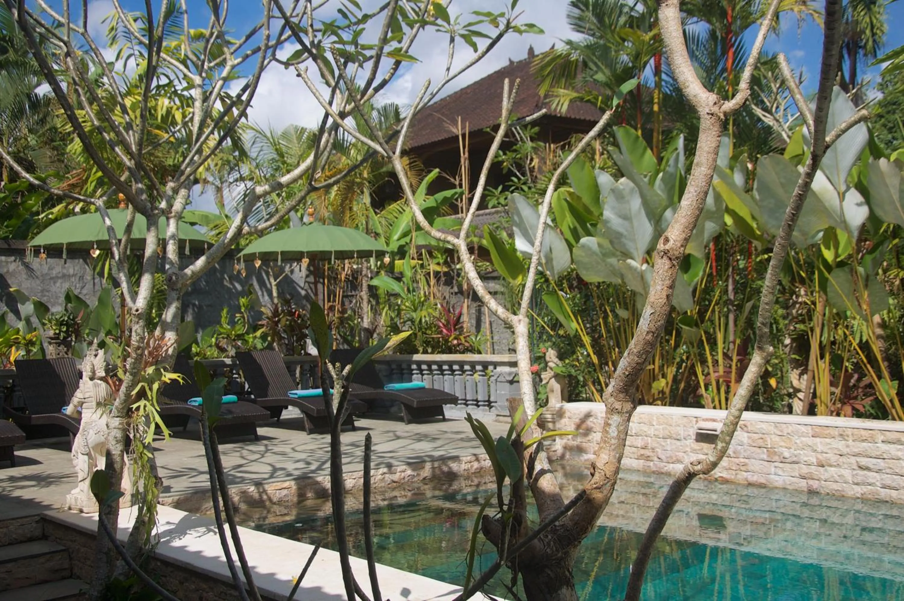 Swimming pool in Taman Rahasia Tropical Sanctuary and Spa