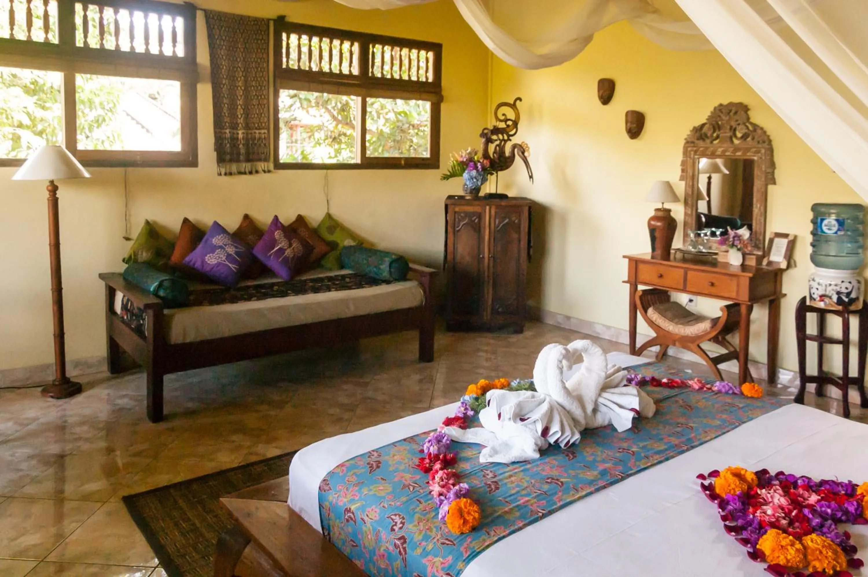 Photo of the whole room, Bed in Taman Rahasia Tropical Sanctuary and Spa