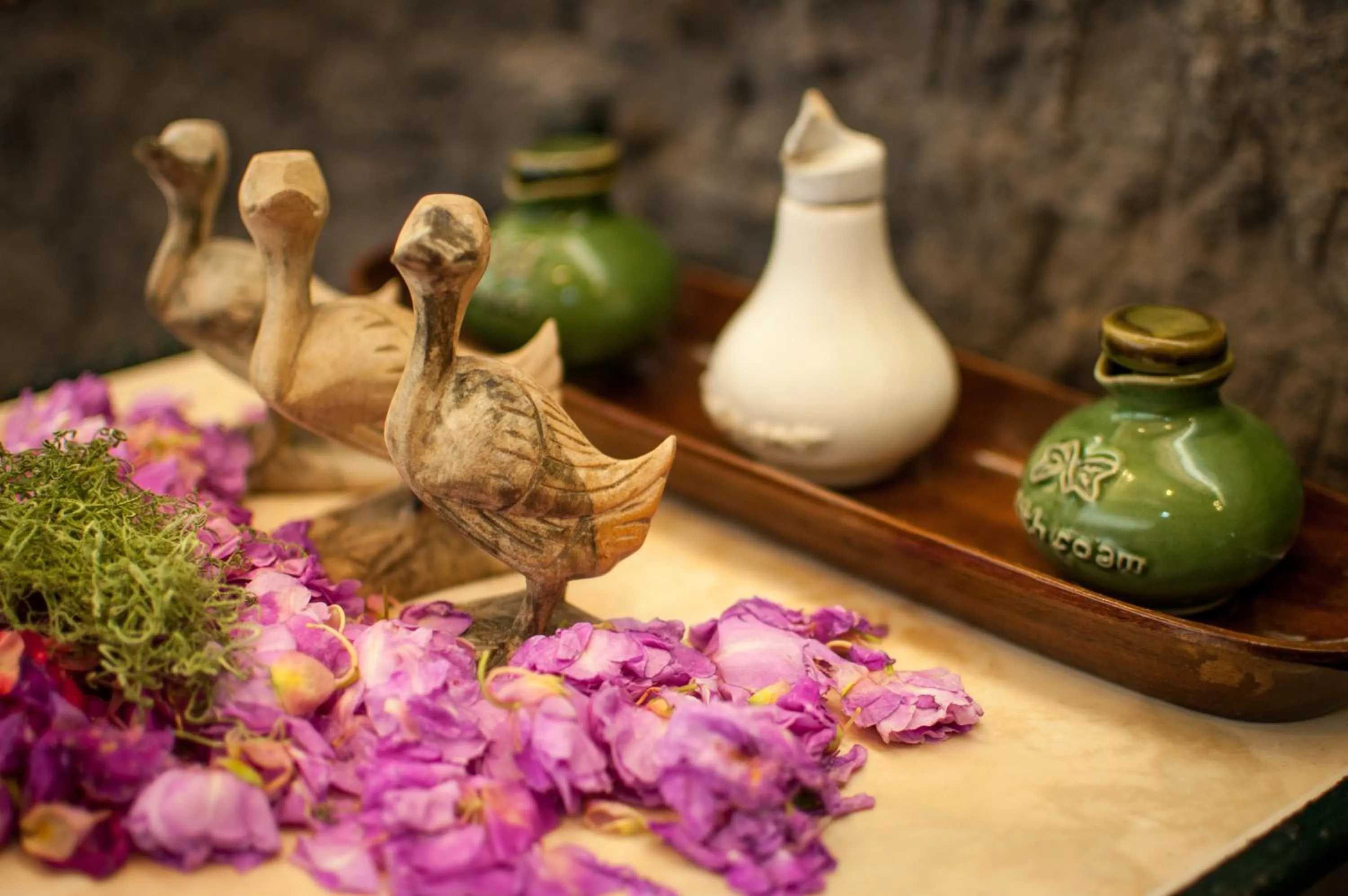 Decorative detail in Taman Rahasia Tropical Sanctuary and Spa