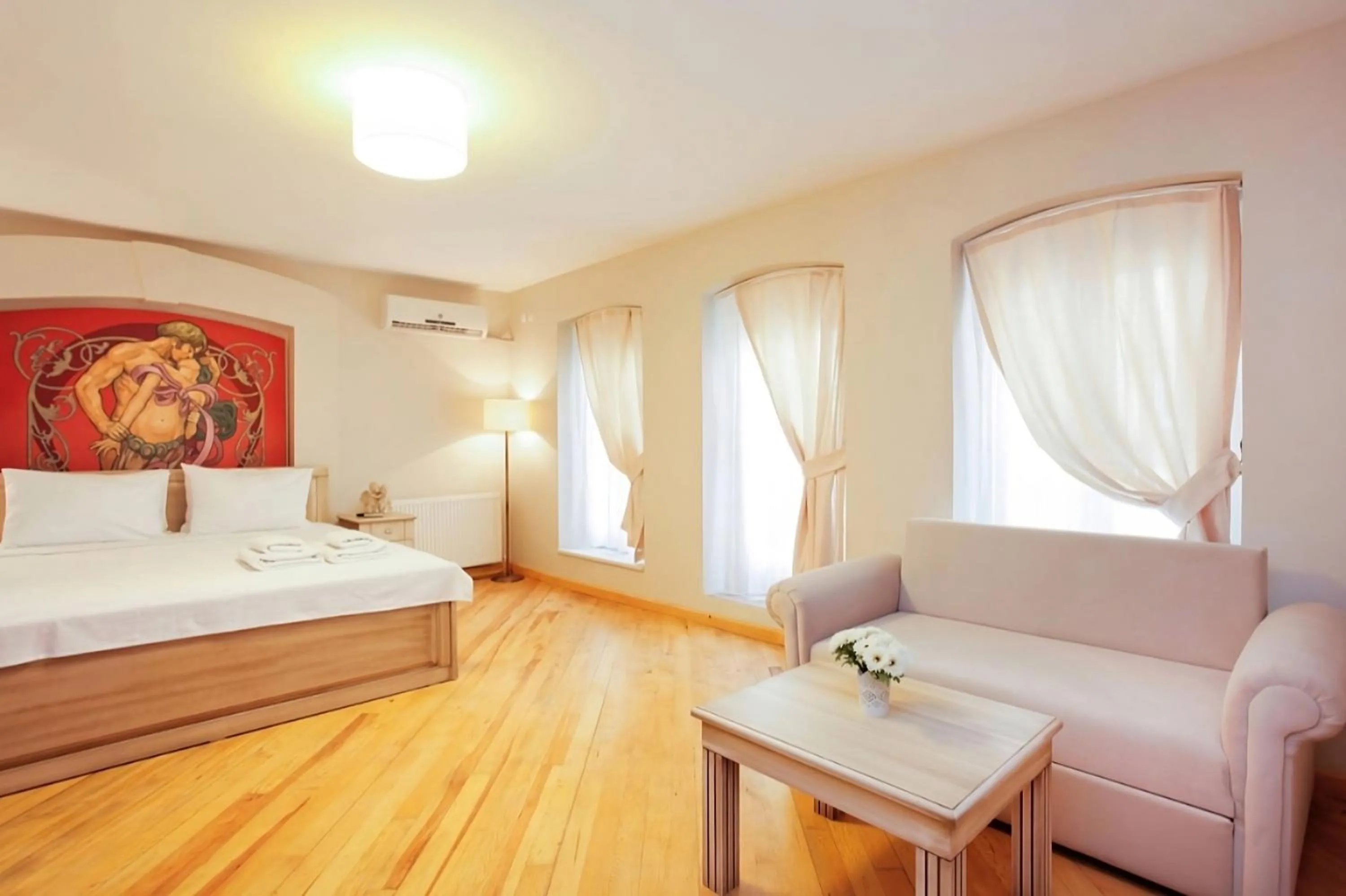 Bed in The Loft Istanbul