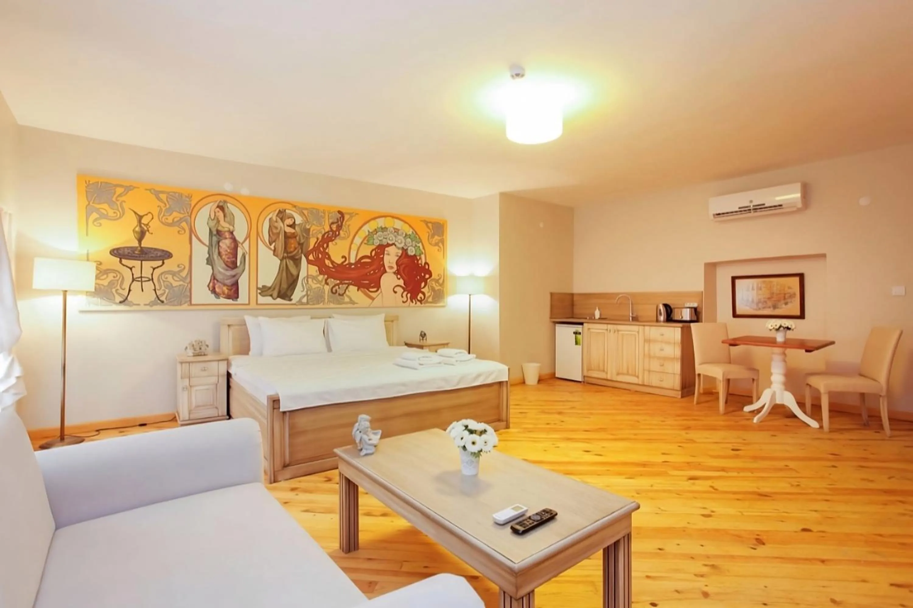 Bed in The Loft Istanbul