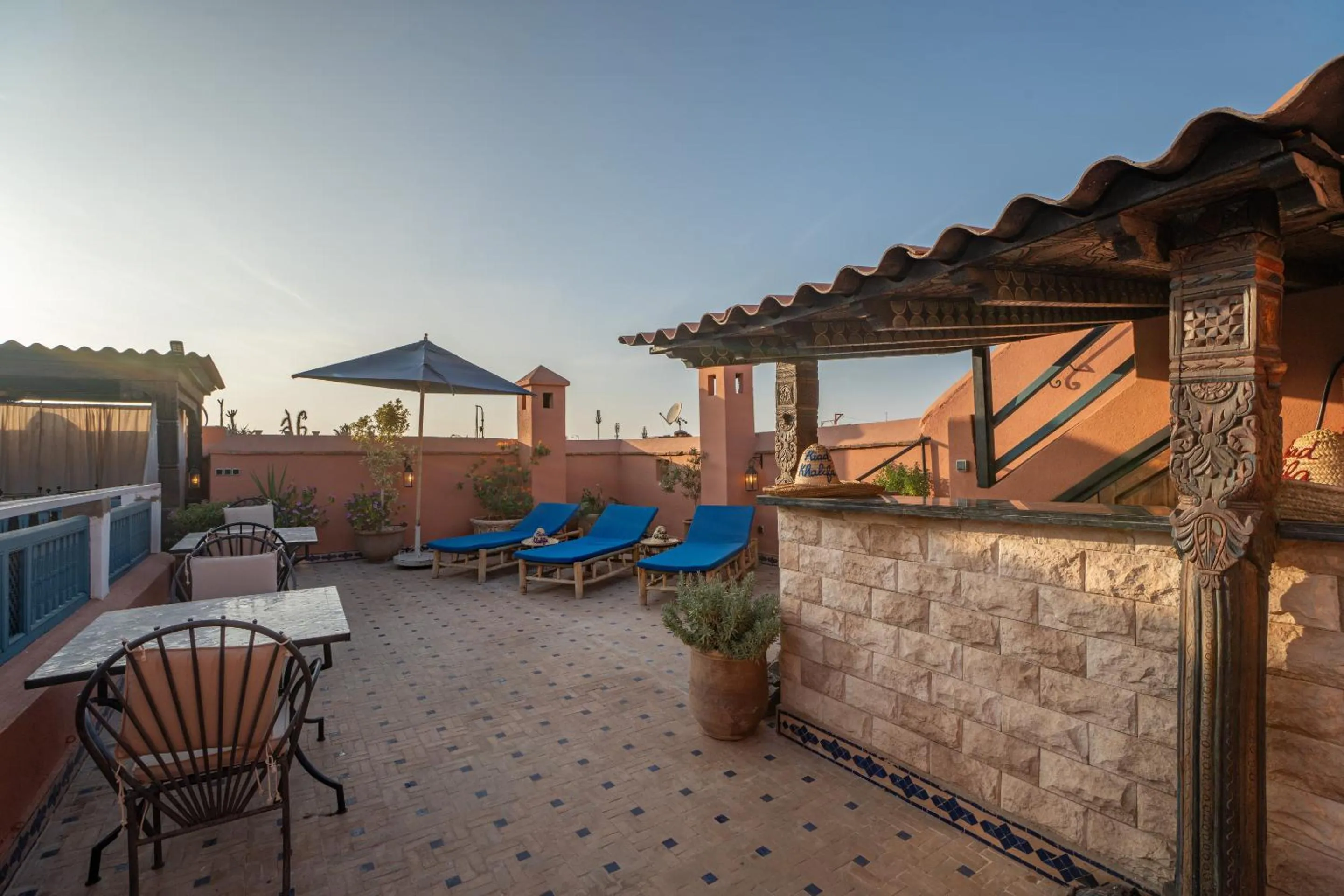 Patio in Riad Khalifa