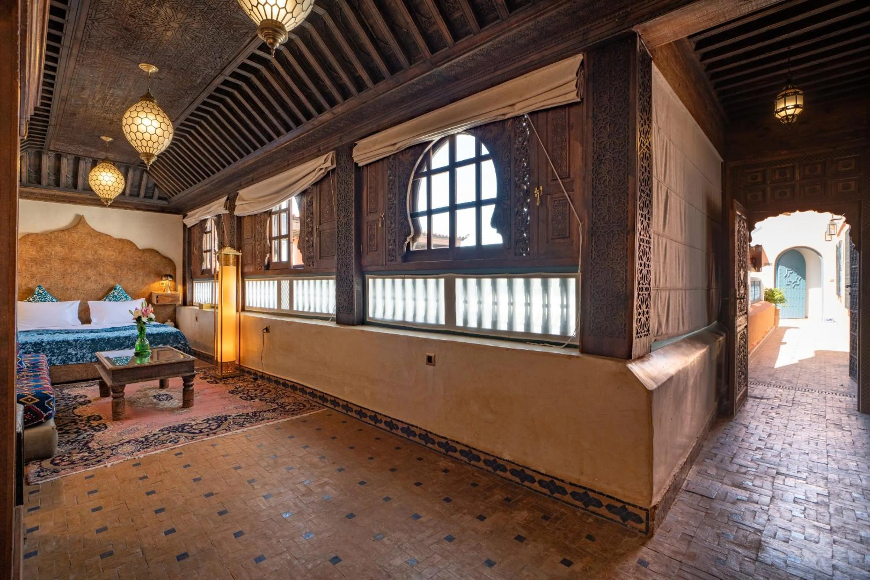 Bedroom, Bed in Riad Khalifa