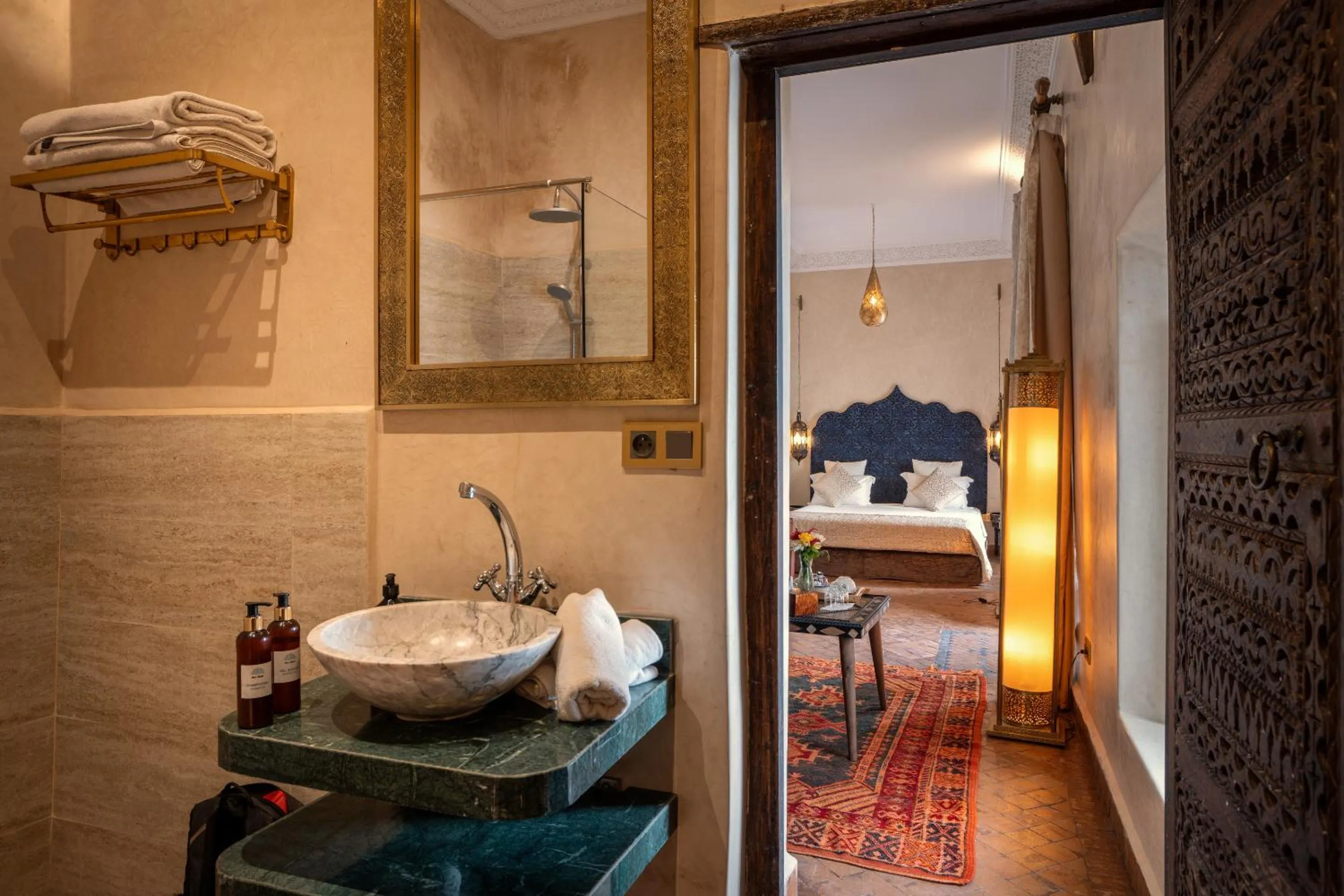 Bathroom in Riad Khalifa