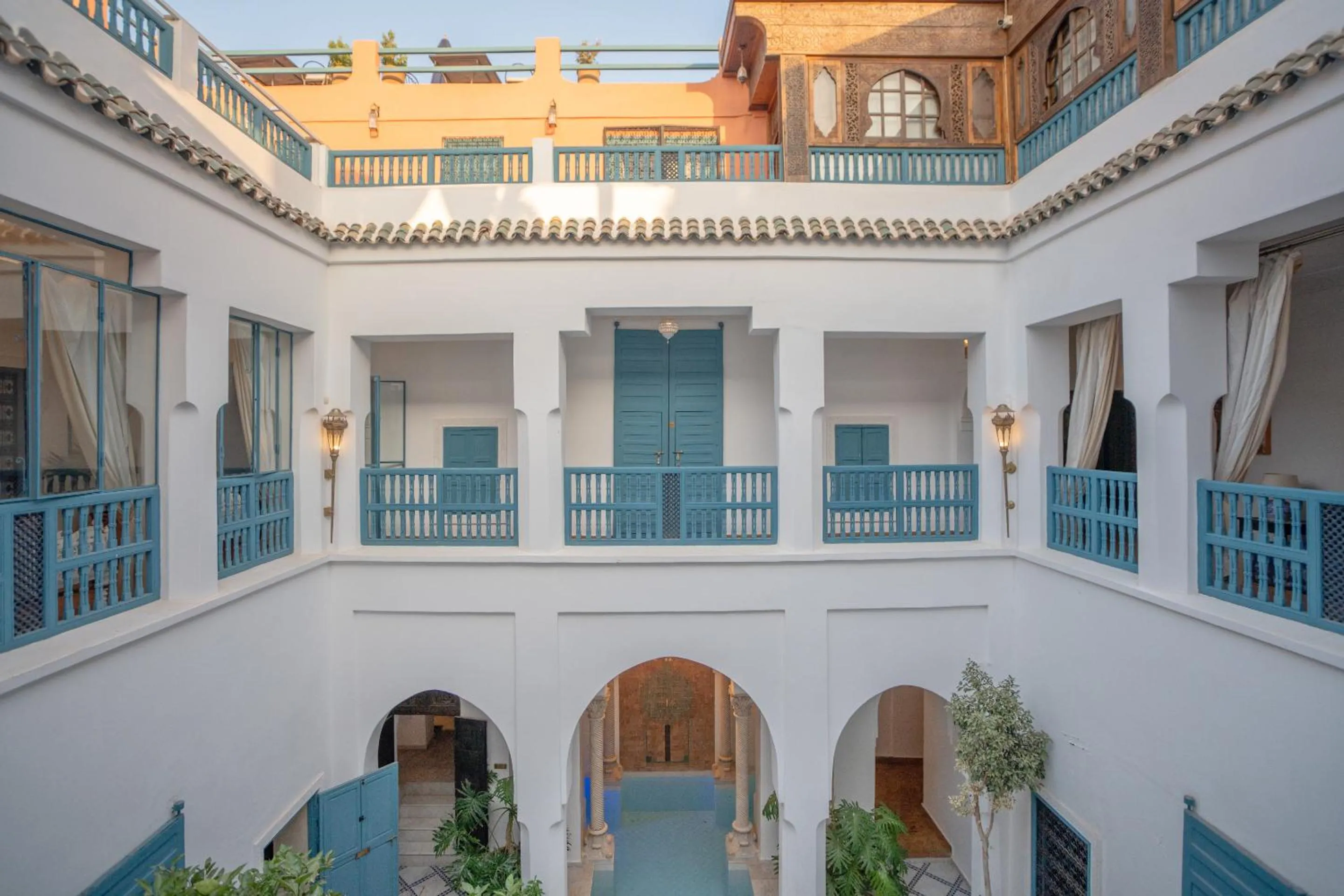 Patio in Riad Khalifa
