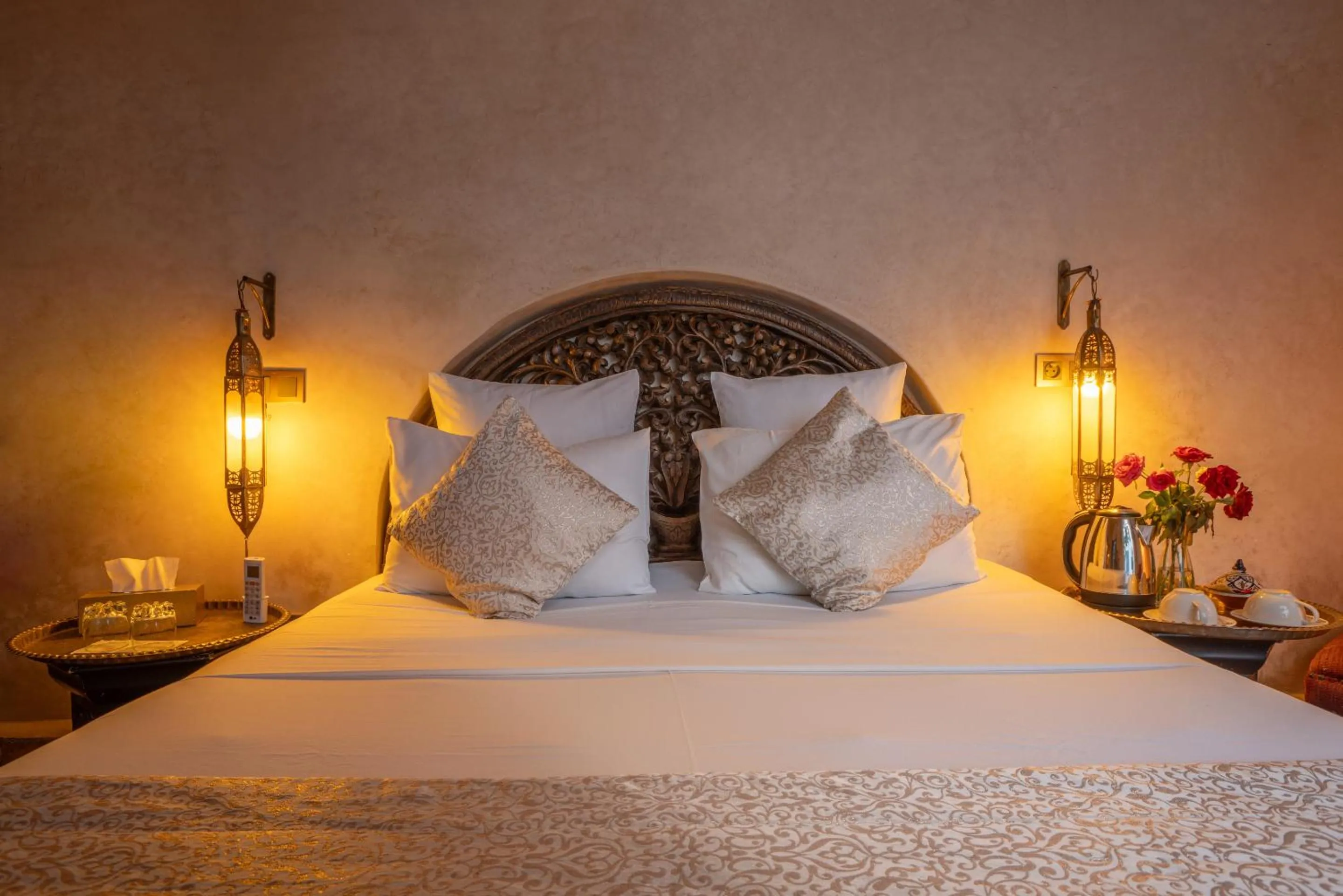 Bedroom, Bed in Riad Khalifa